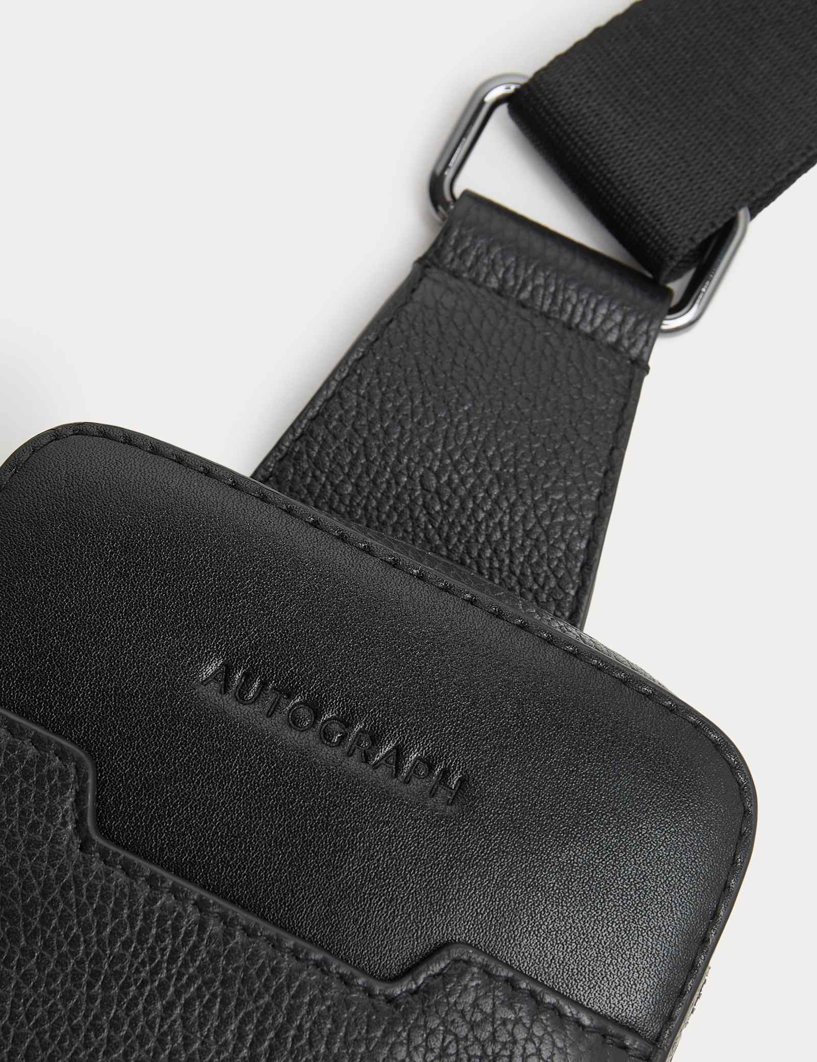 Grained Leather Phone Pouch - image 4