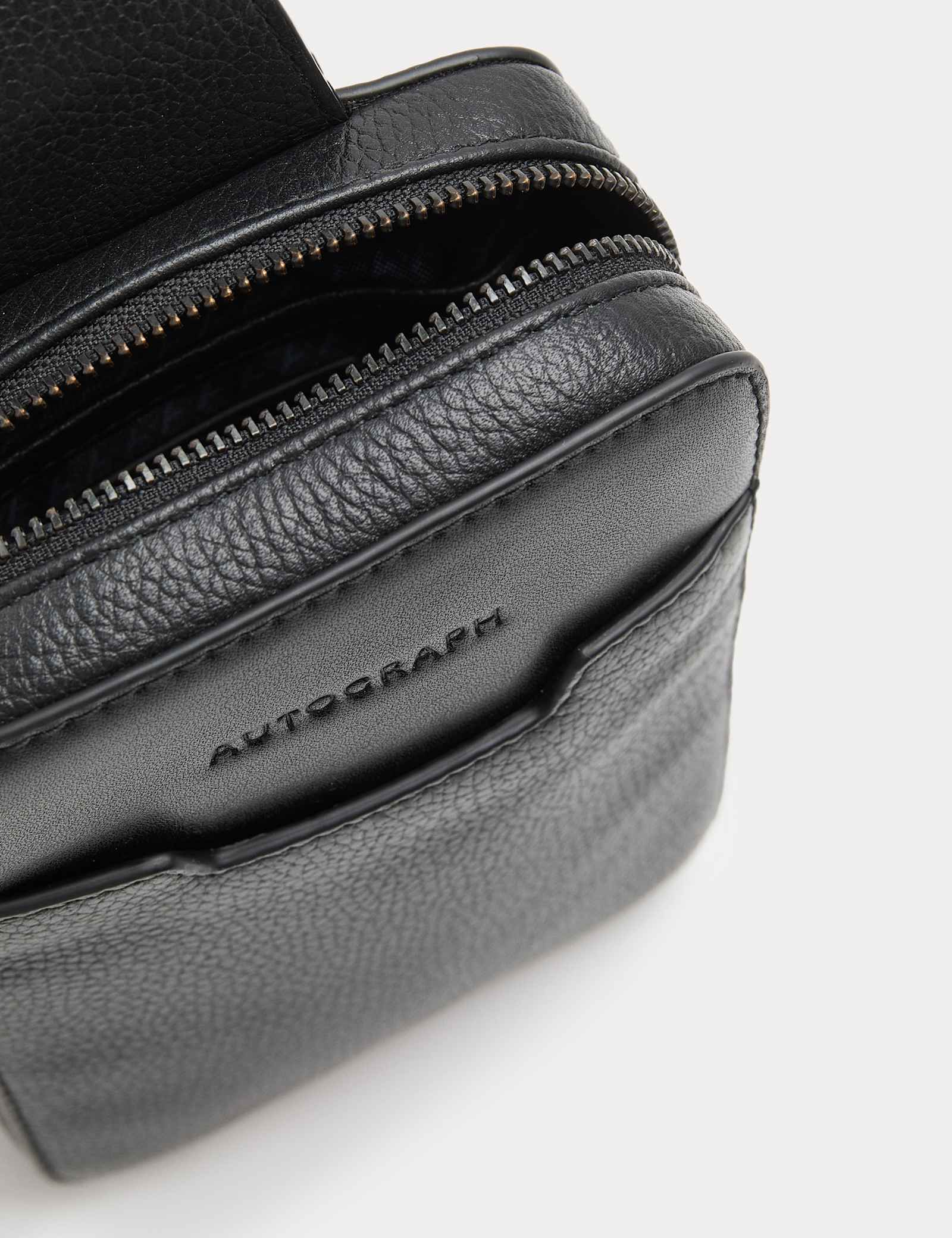 Grained Leather Phone Pouch - image 3