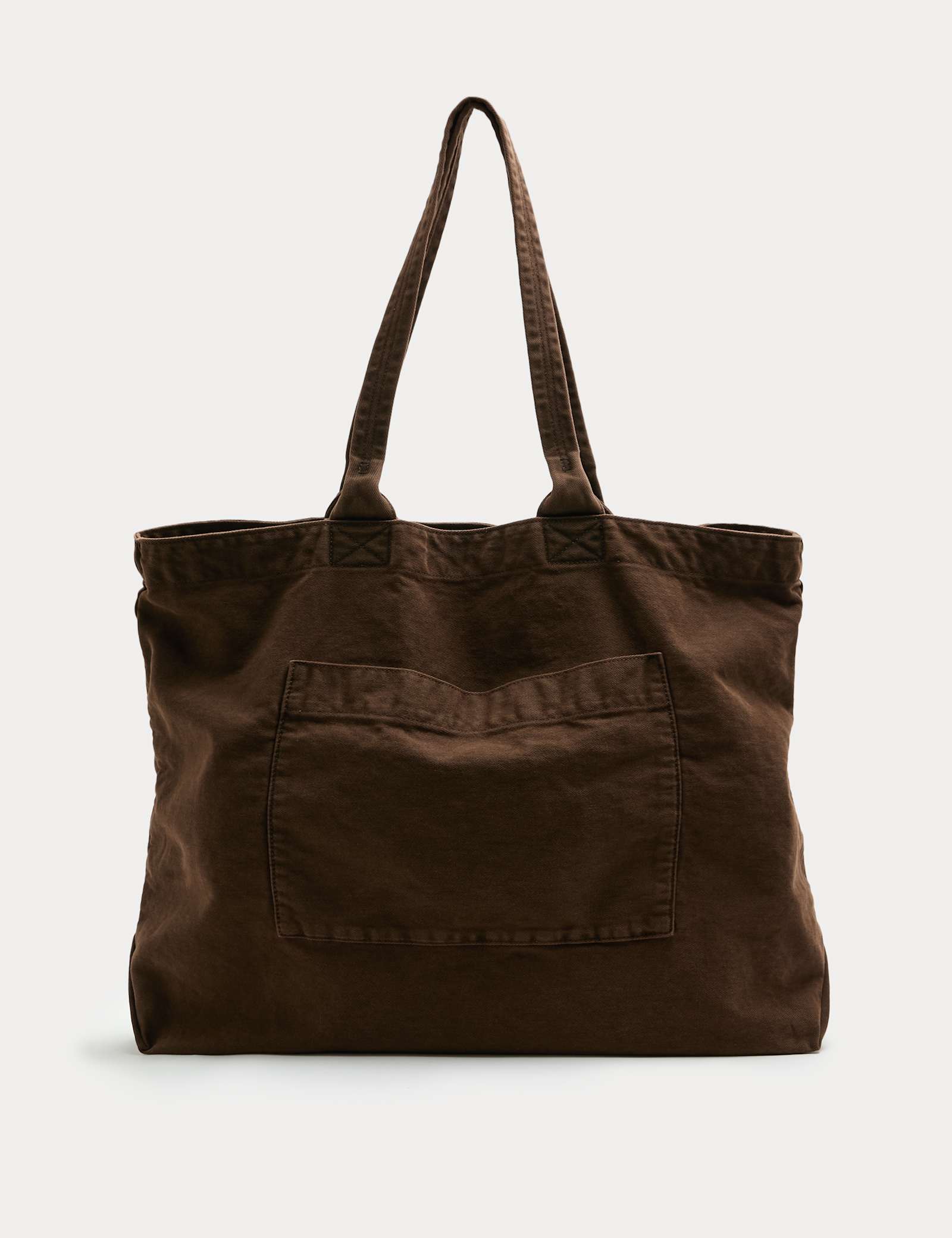 Pure Cotton Textured Twill Shopper Bag - image 1