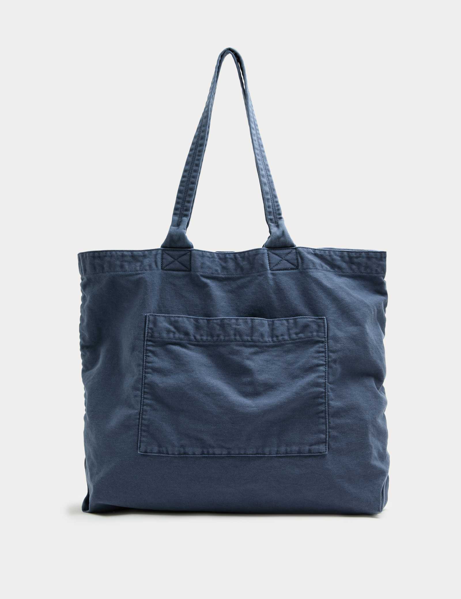 Pure Cotton Textured Twill Shopper Bag - image 2