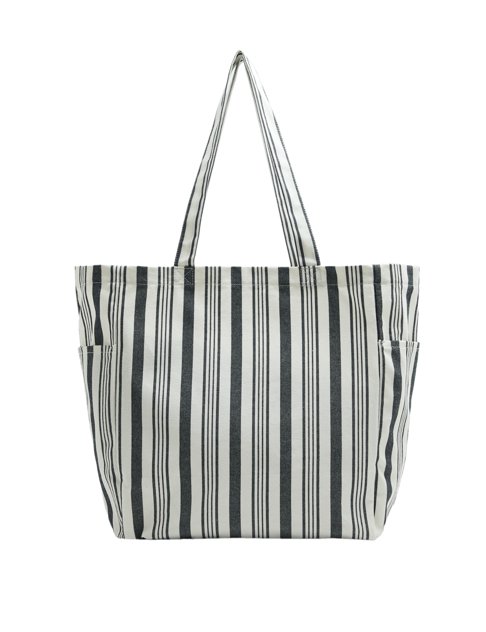 Canvas Striped Shopper - image 3