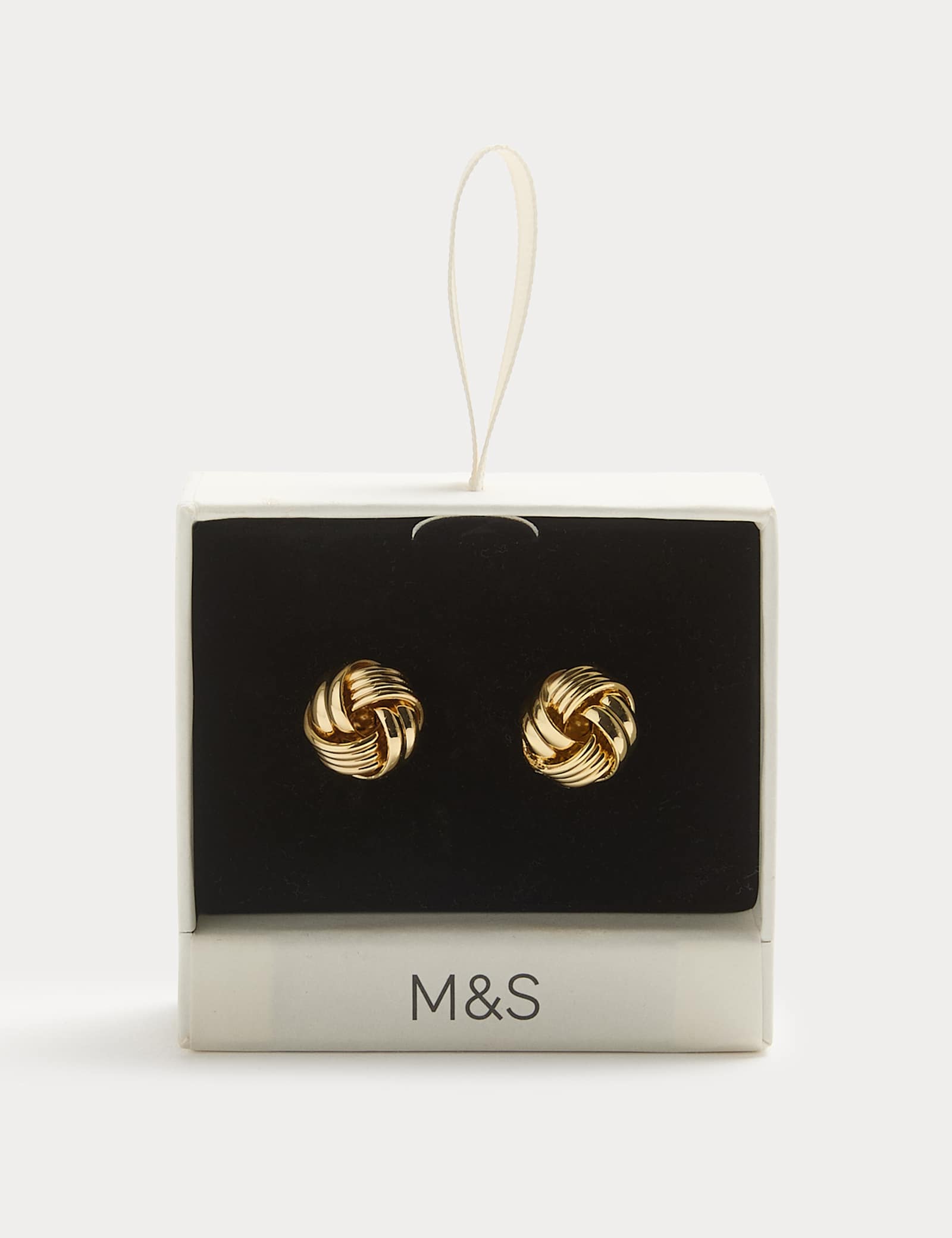 Gold Tone Knot Cufflinks - image 2