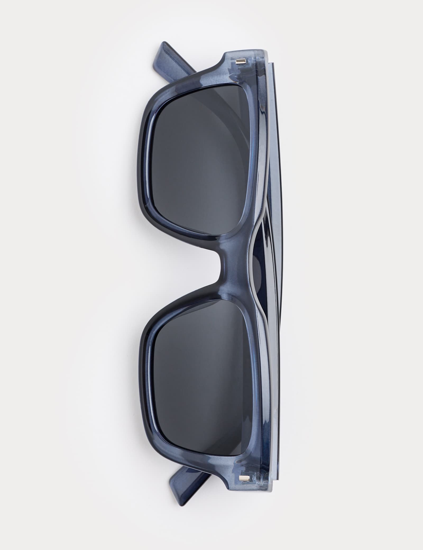 Chunky D-Frame Polarised Sunglasses - image 4