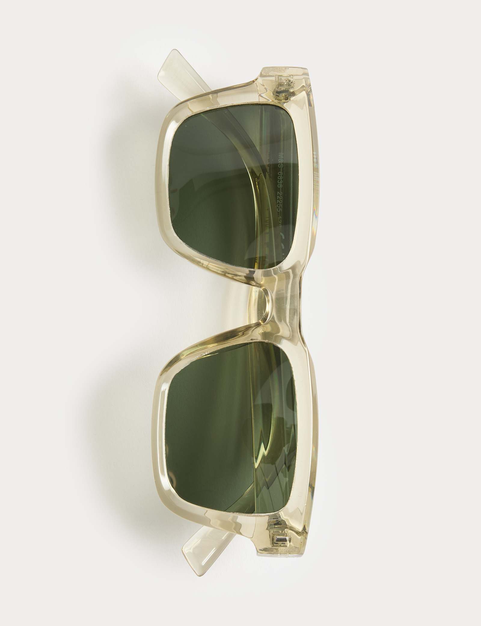Chunky D-Frame Polarised Sunglasses - image 5