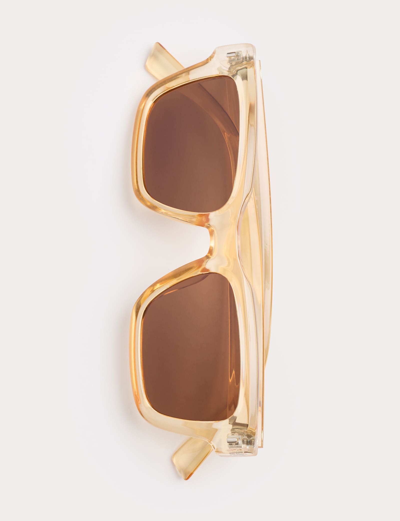 Chunky D-Frame Polarised Sunglasses - image 3