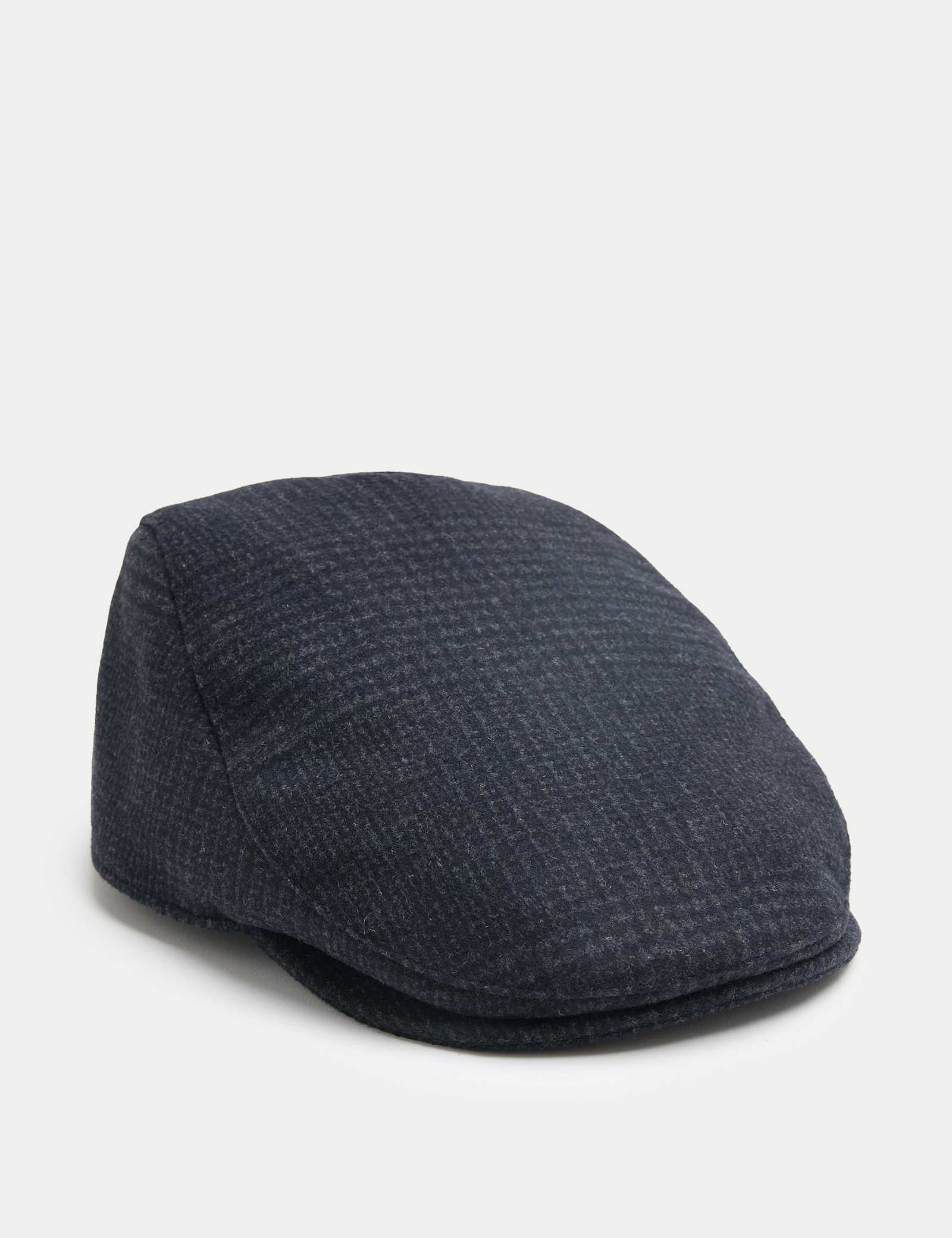 Checked Flat Cap - image 1
