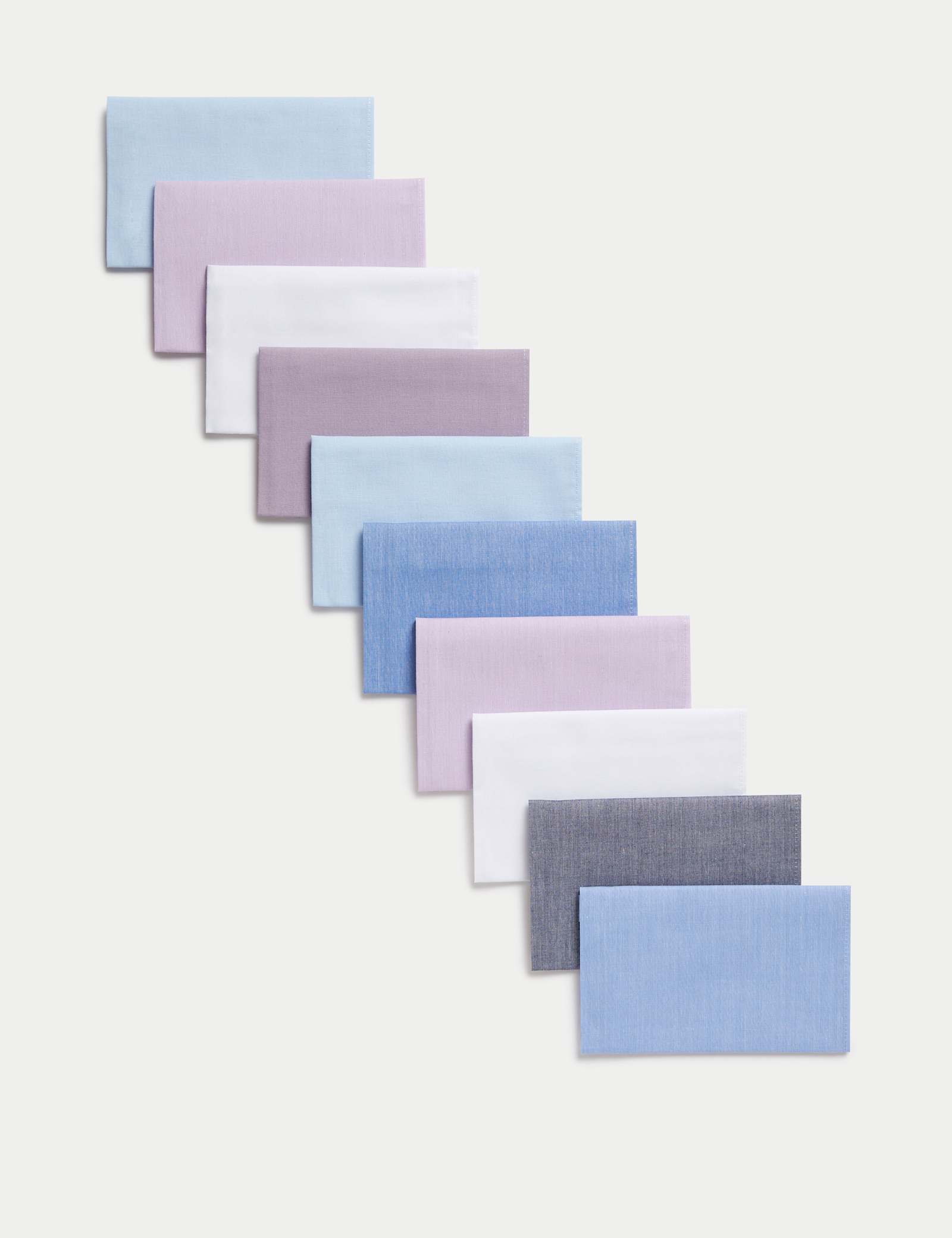 10pk Antibacterial Pure Cotton Handkerchiefs - image 3