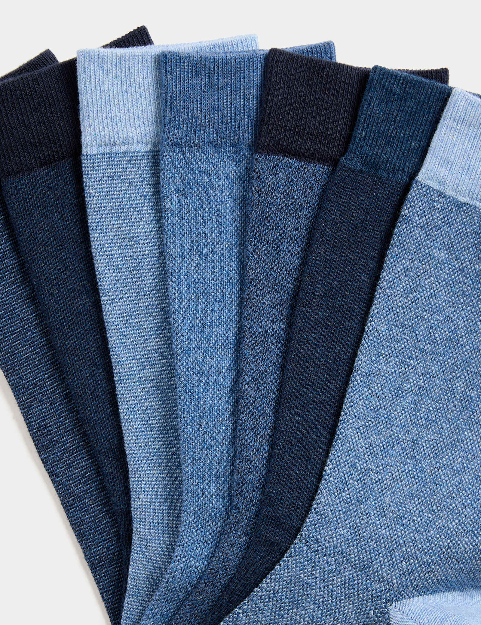7 Pack Cool & Fresh Cotton Rich Socks - image 5