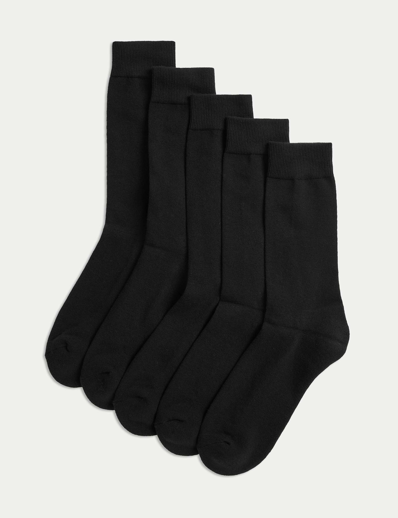 5 Pack Cool & Fresh Cushioned Socks - image 1