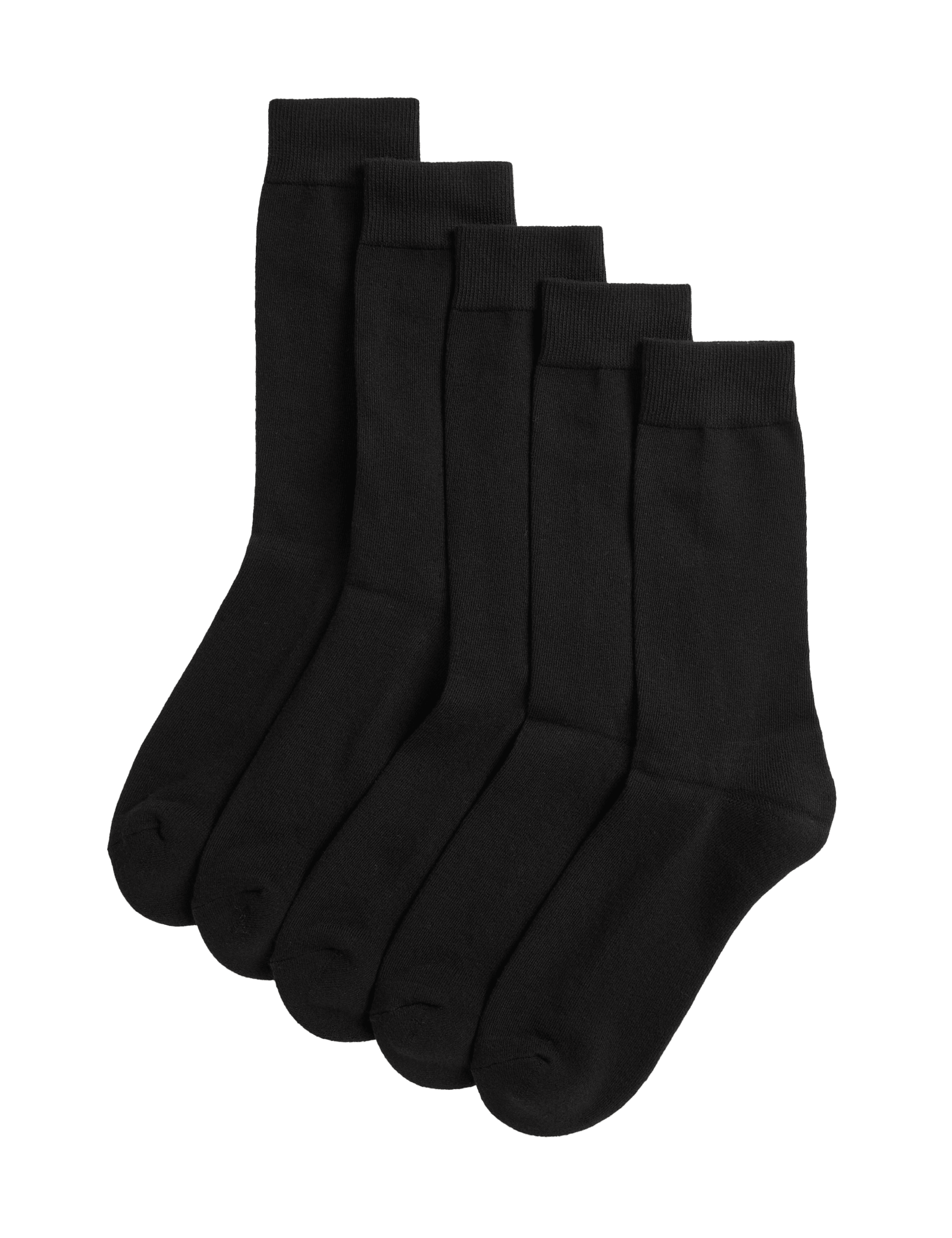 5 Pack Cool & Fresh Cushioned Socks - image 5