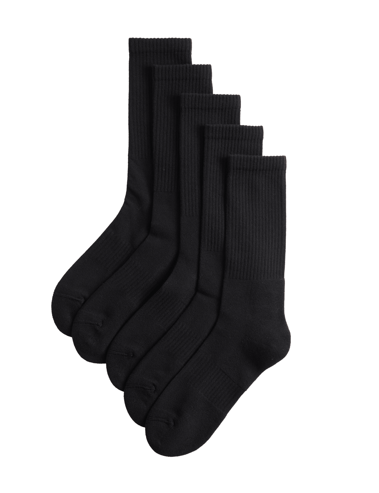 5 Pack Cool & Fresh Cotton Rich Sports Socks - image 5