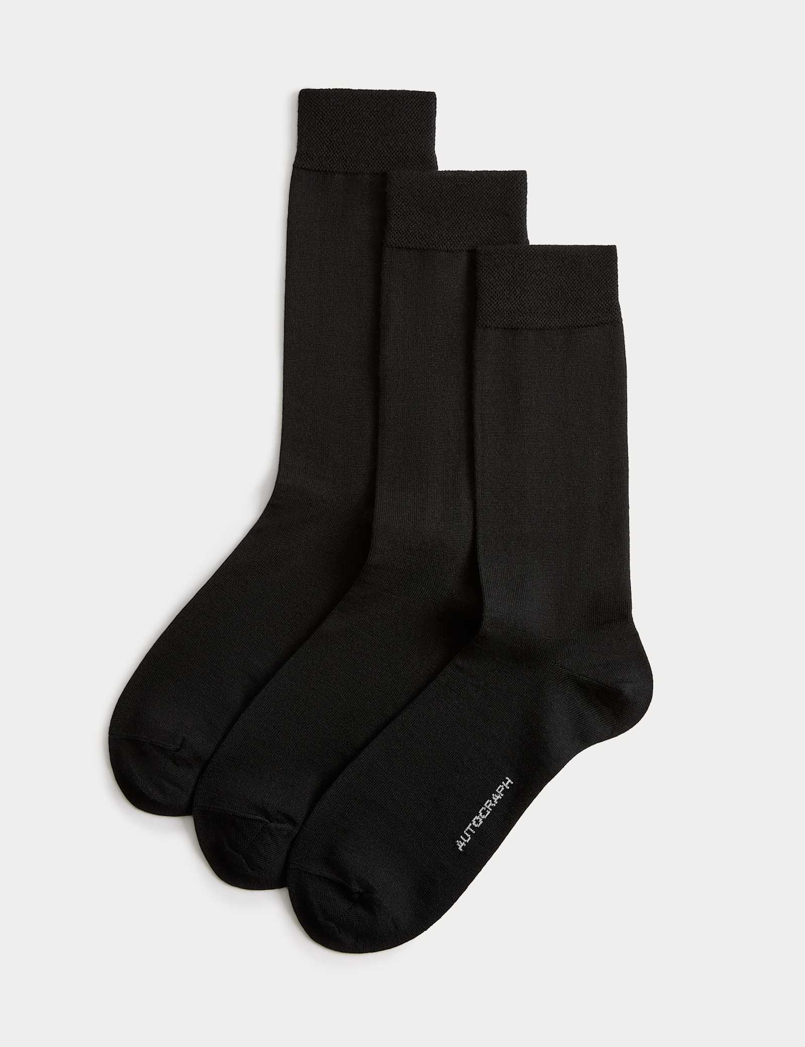 3 Pack Merino Wool Blend Socks - image 1