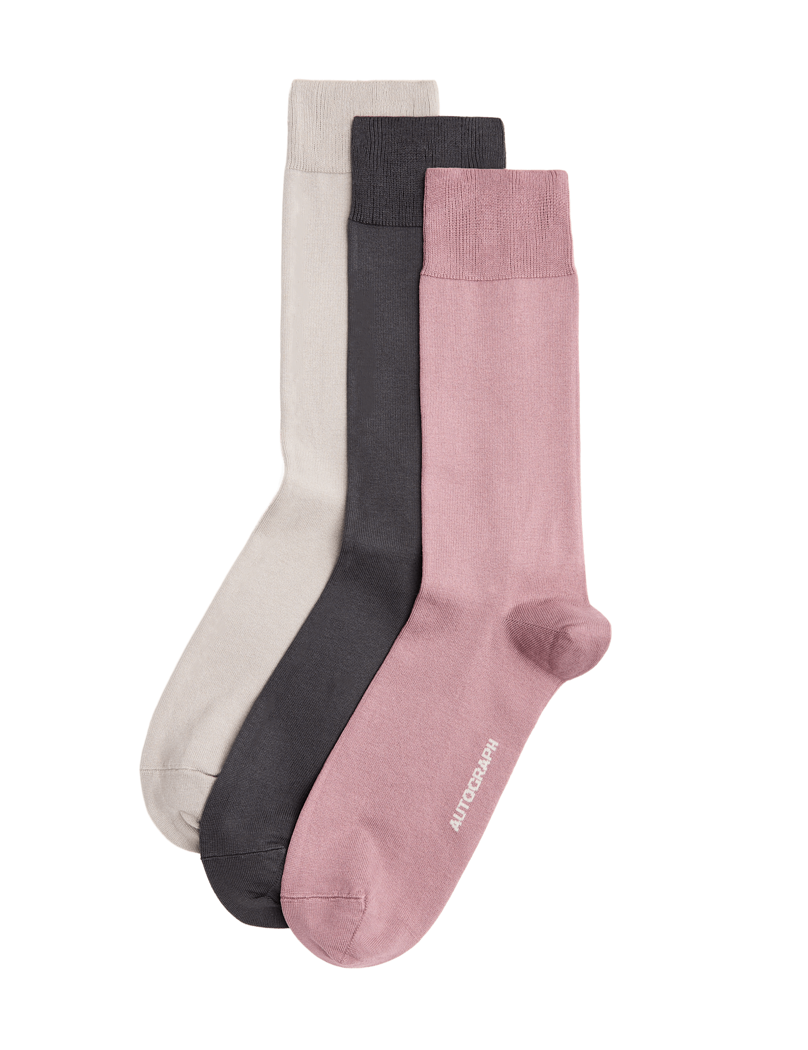 3 Pack Egyptian Cotton Rich Socks - image 2