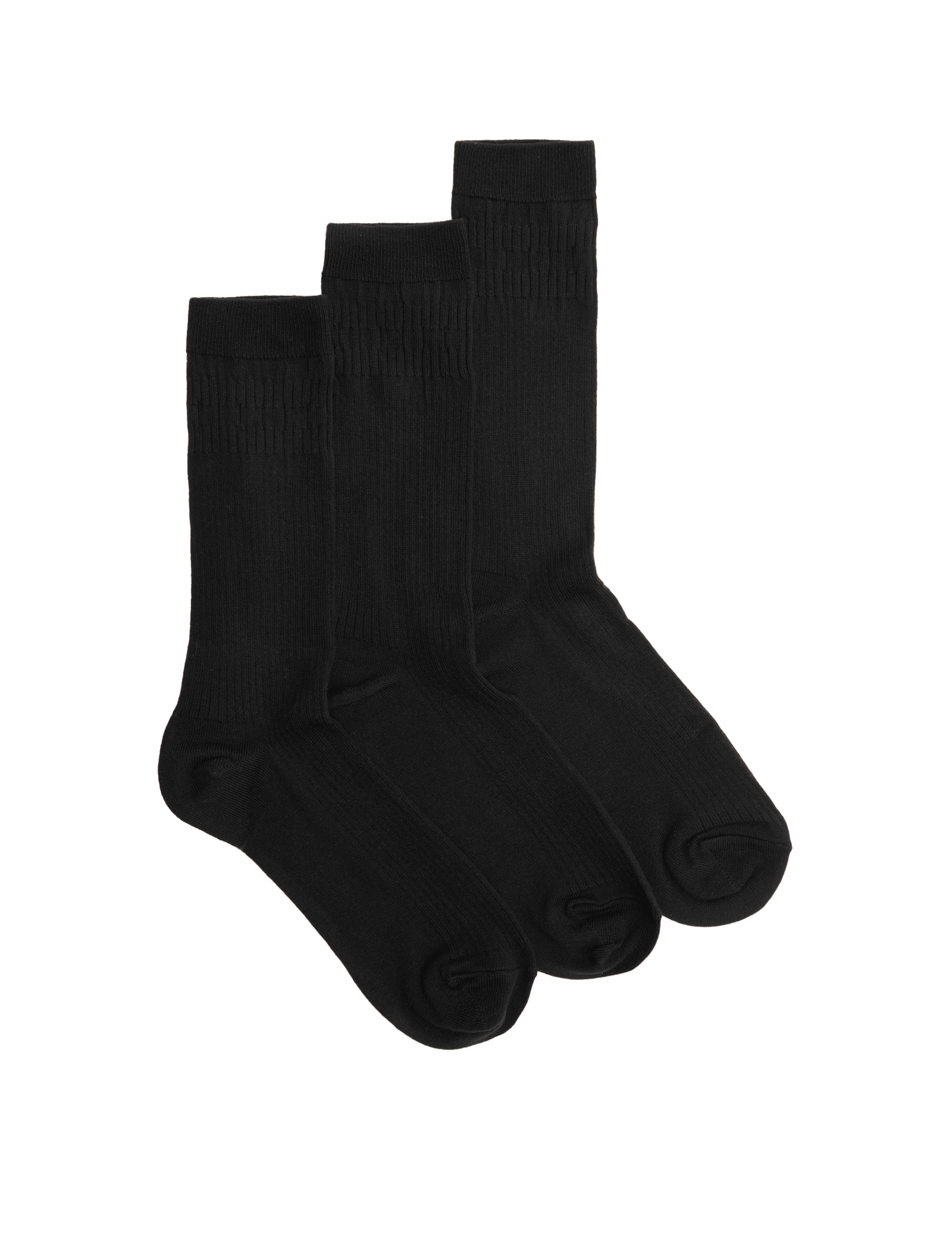 3 Pack Light Thermal Gentle Grip Socks - image 2