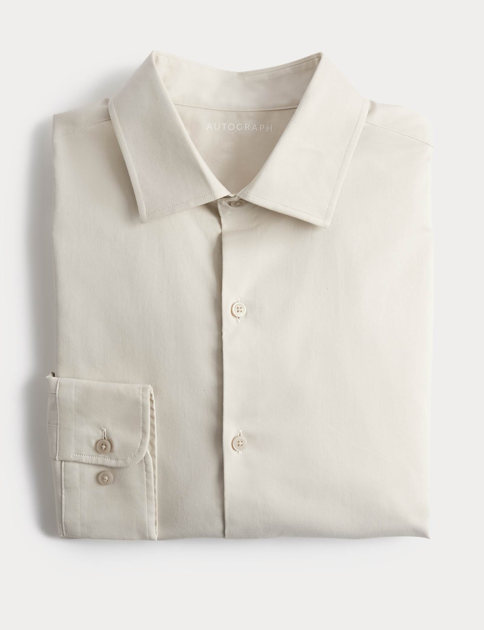 Slim Fit Cotton Performance Shirt - image 3