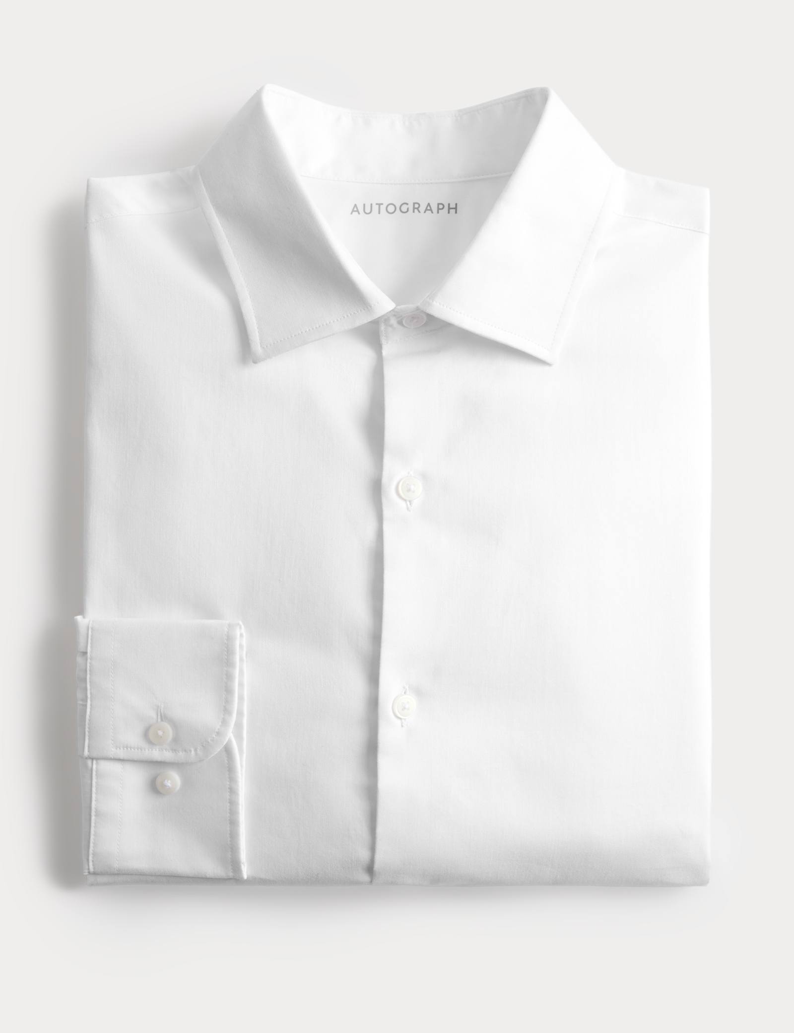 Slim Fit Cotton Performance Shirt - image 2