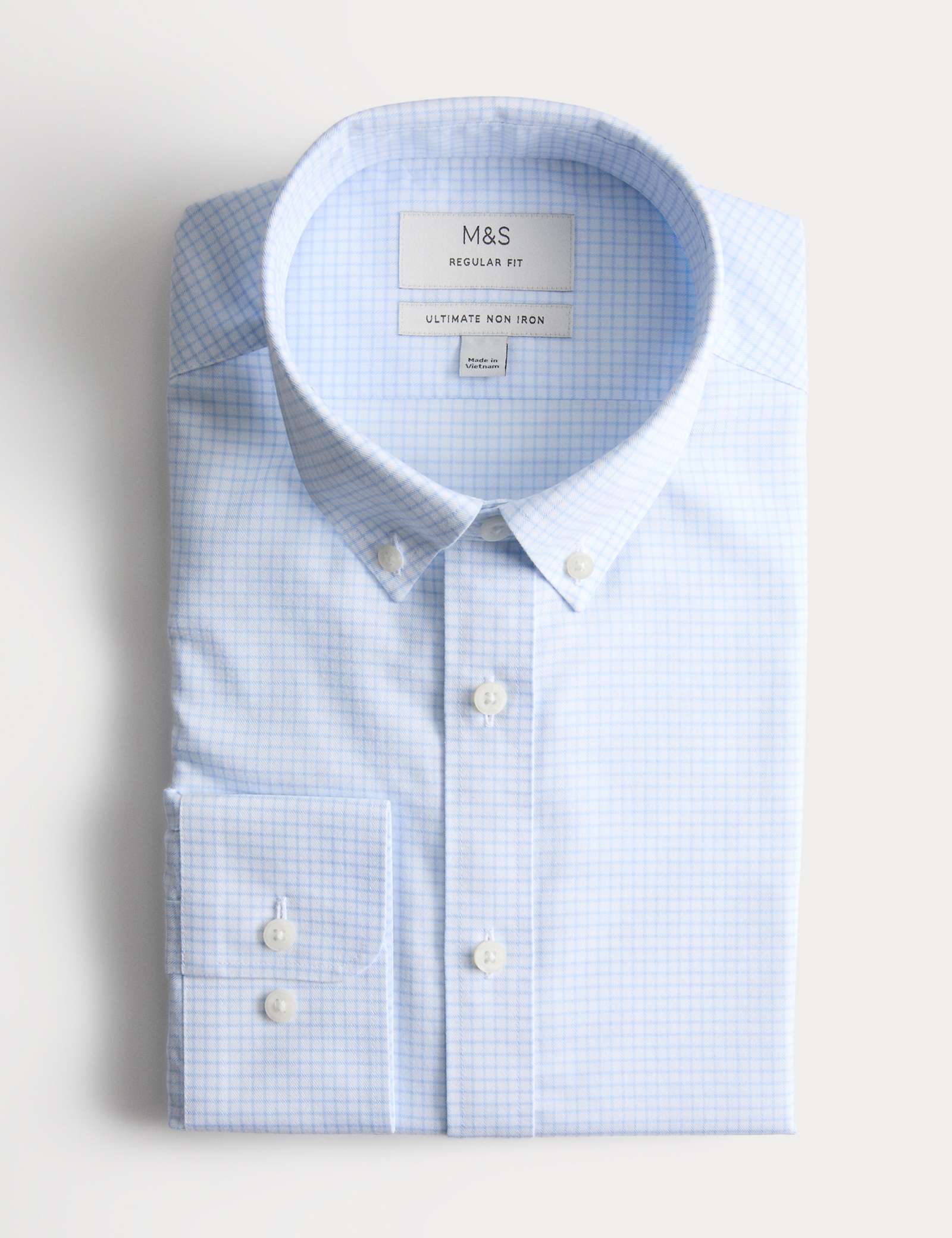 Ultimate Regular Fit Non Iron Check Shirt - image 1