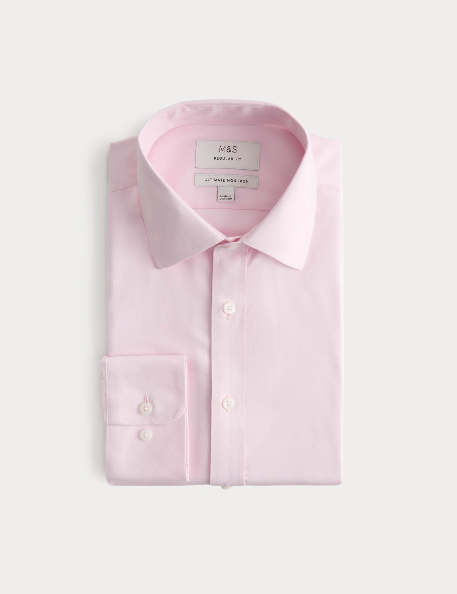 Regular Fit Ultimate Non Iron Cotton Shirt - image 2