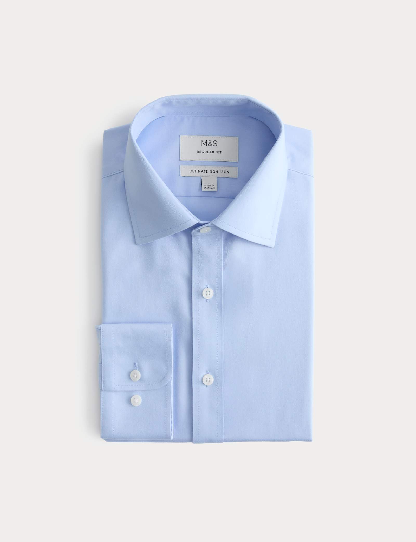 Regular Fit Ultimate Non Iron Cotton Shirt - image 3