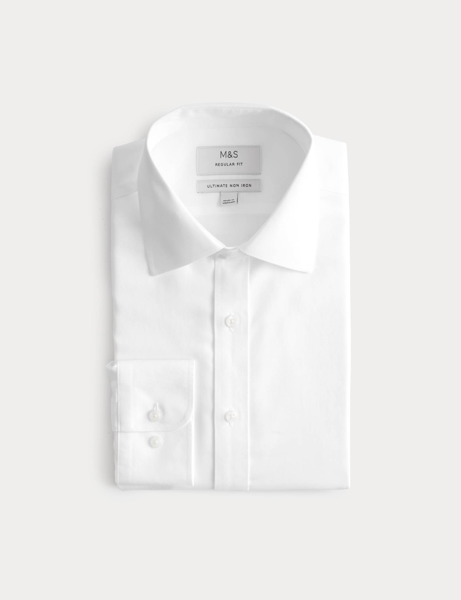 Regular Fit Ultimate Non Iron Cotton Shirt - image 1