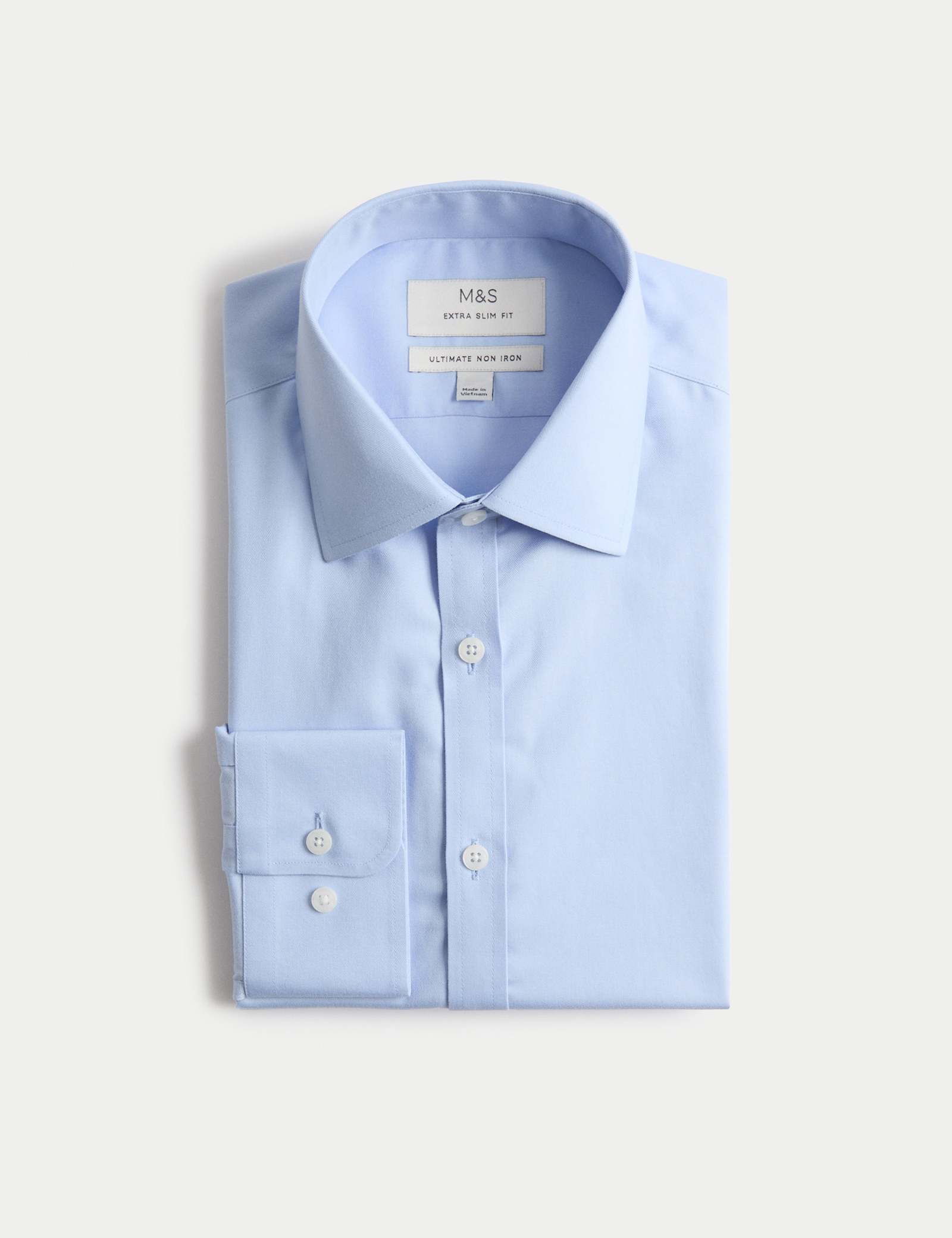 Ultimate Extra Slim Non Iron Pure Cotton Shirt - image 1