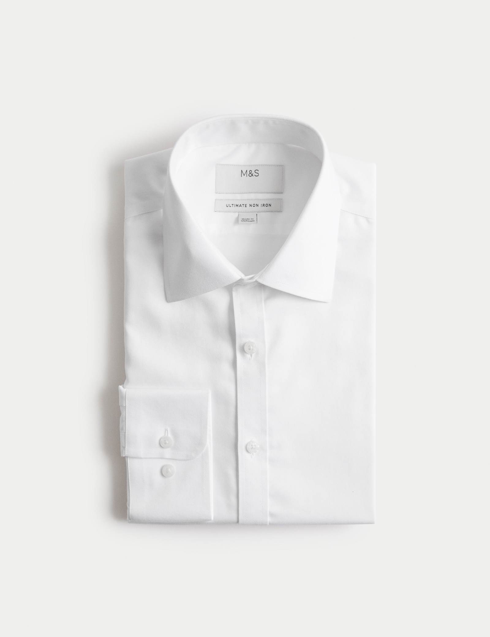 Ultimate Extra Slim Non Iron Pure Cotton Shirt - image 2