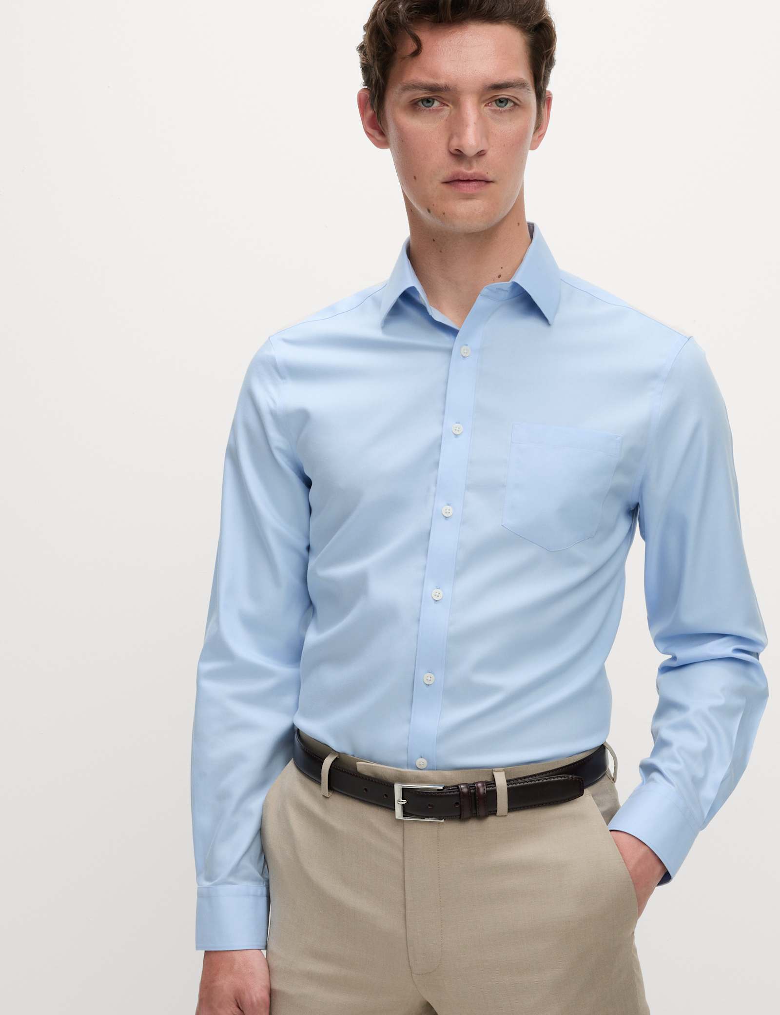 Regular Fit Ultimate Non Iron Cotton Shirt - image 3