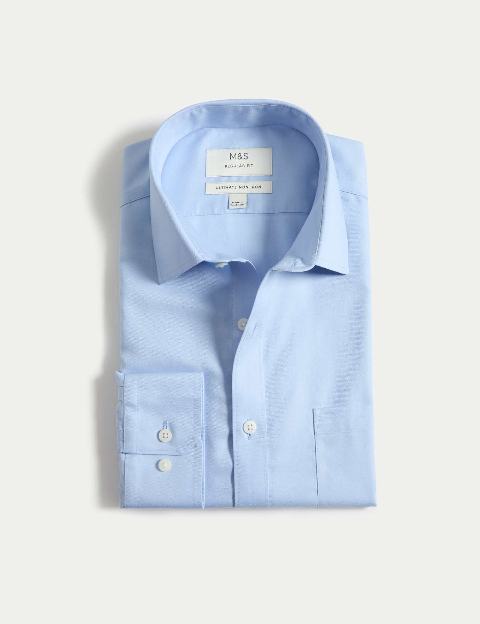 Regular Fit Ultimate Non Iron Cotton Shirt - image 1