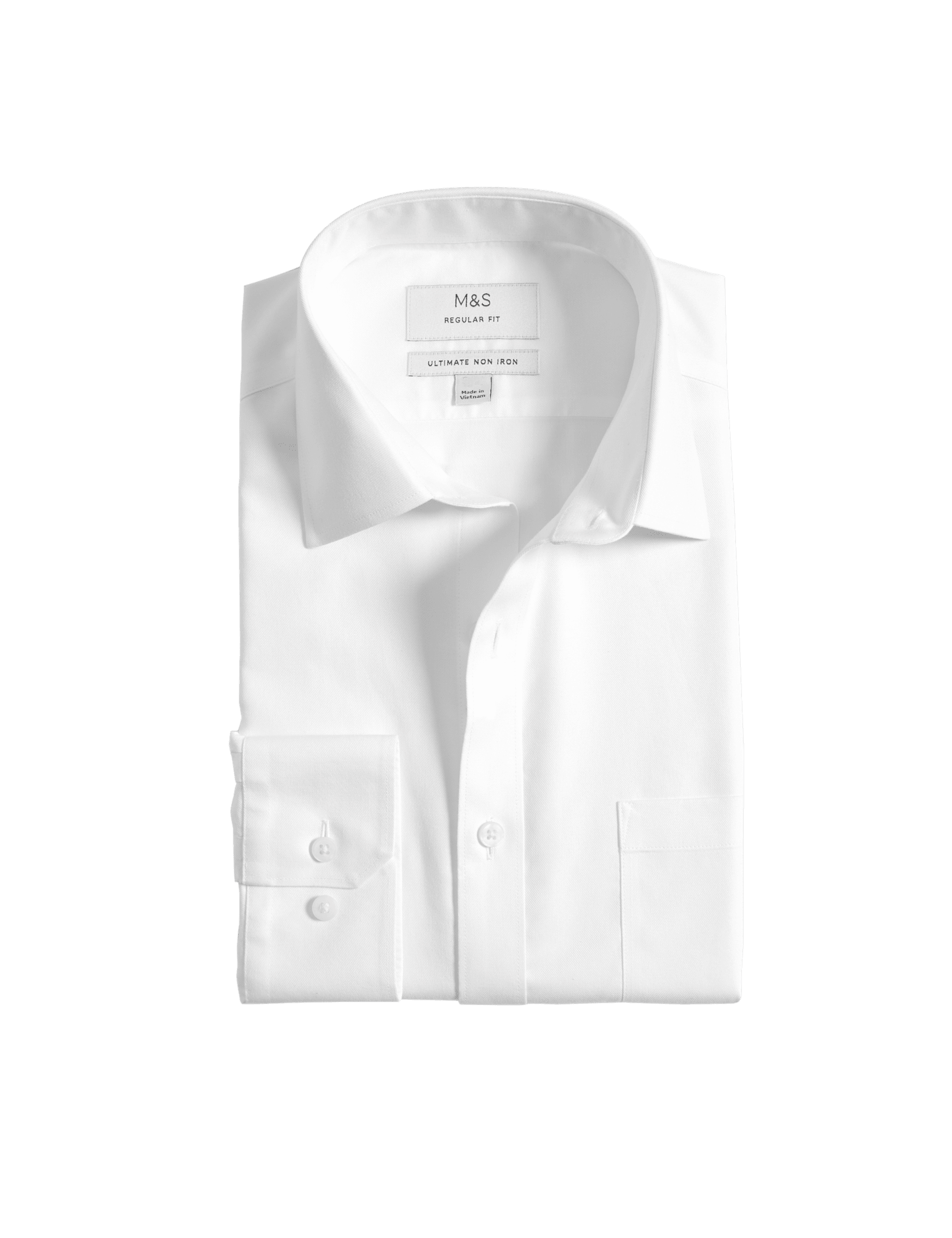Regular Fit Ultimate Non Iron Cotton Shirt - image 5