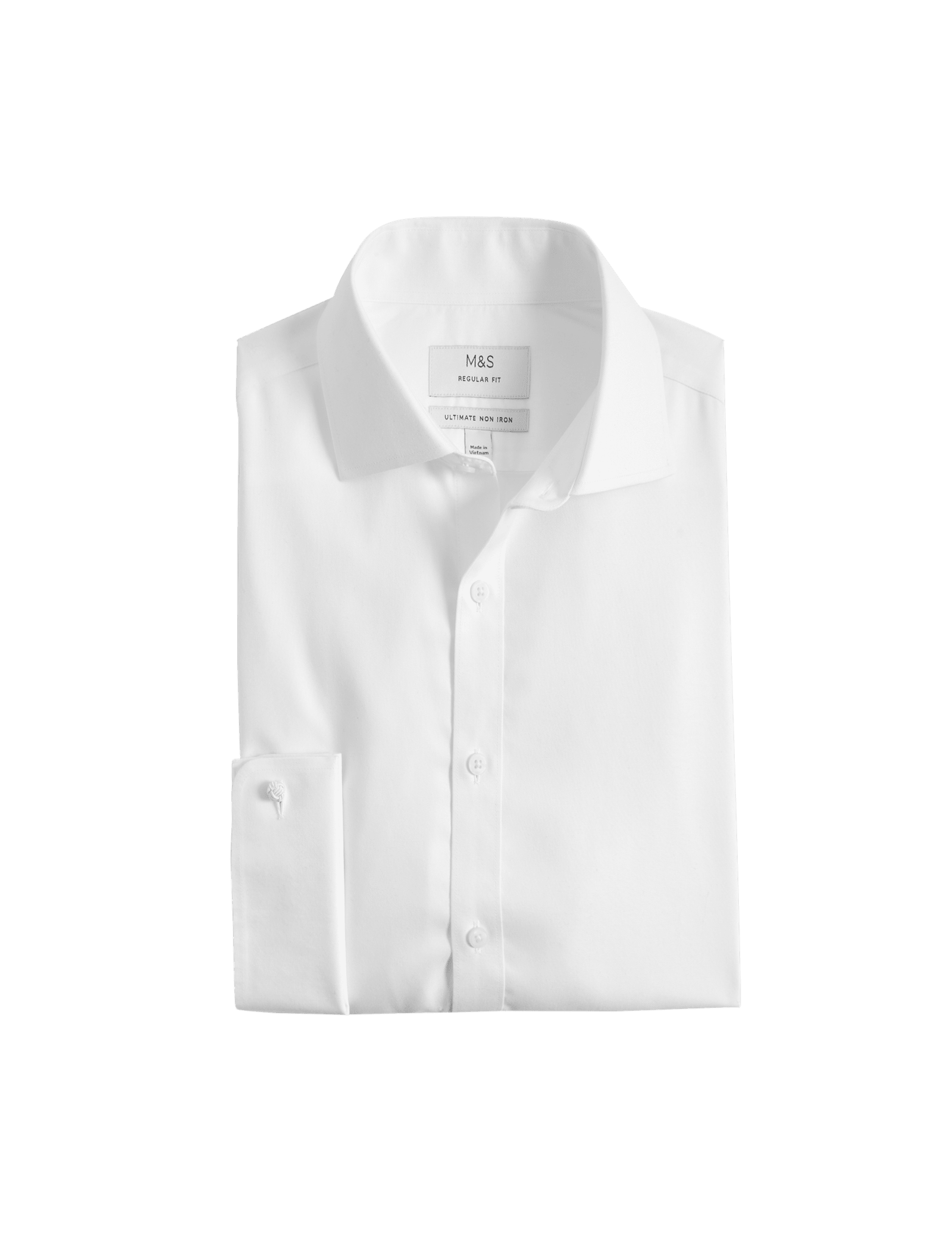 Regular Fit Ultimate Non Iron Pure Cotton Shirt - image 3