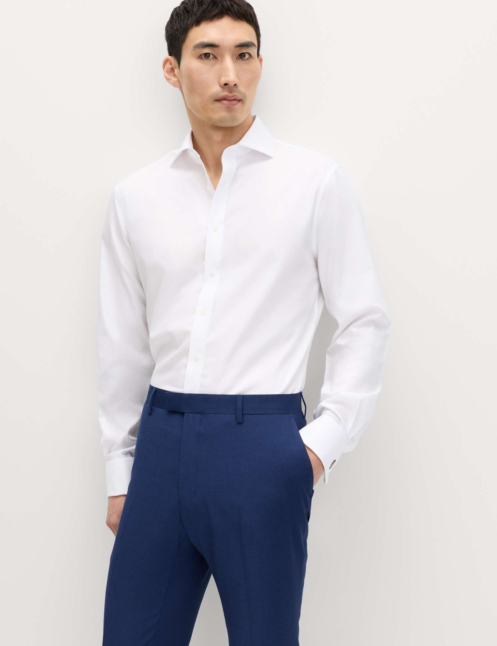 Slim Fit Ultimate Non Iron Pure Cotton Shirt - image 2