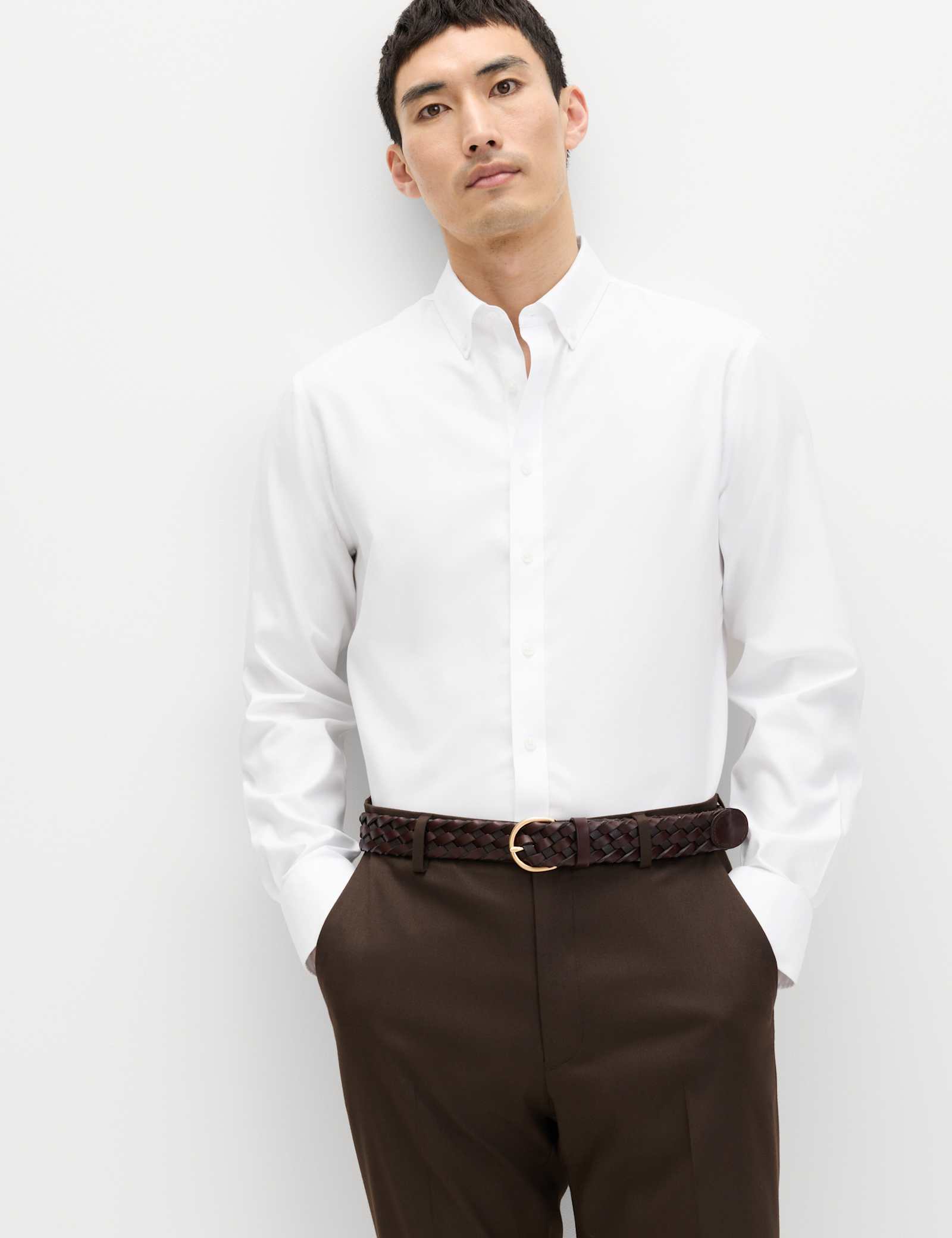 Slim Fit Ultimate Non Iron Pure Cotton Shirt - image 3