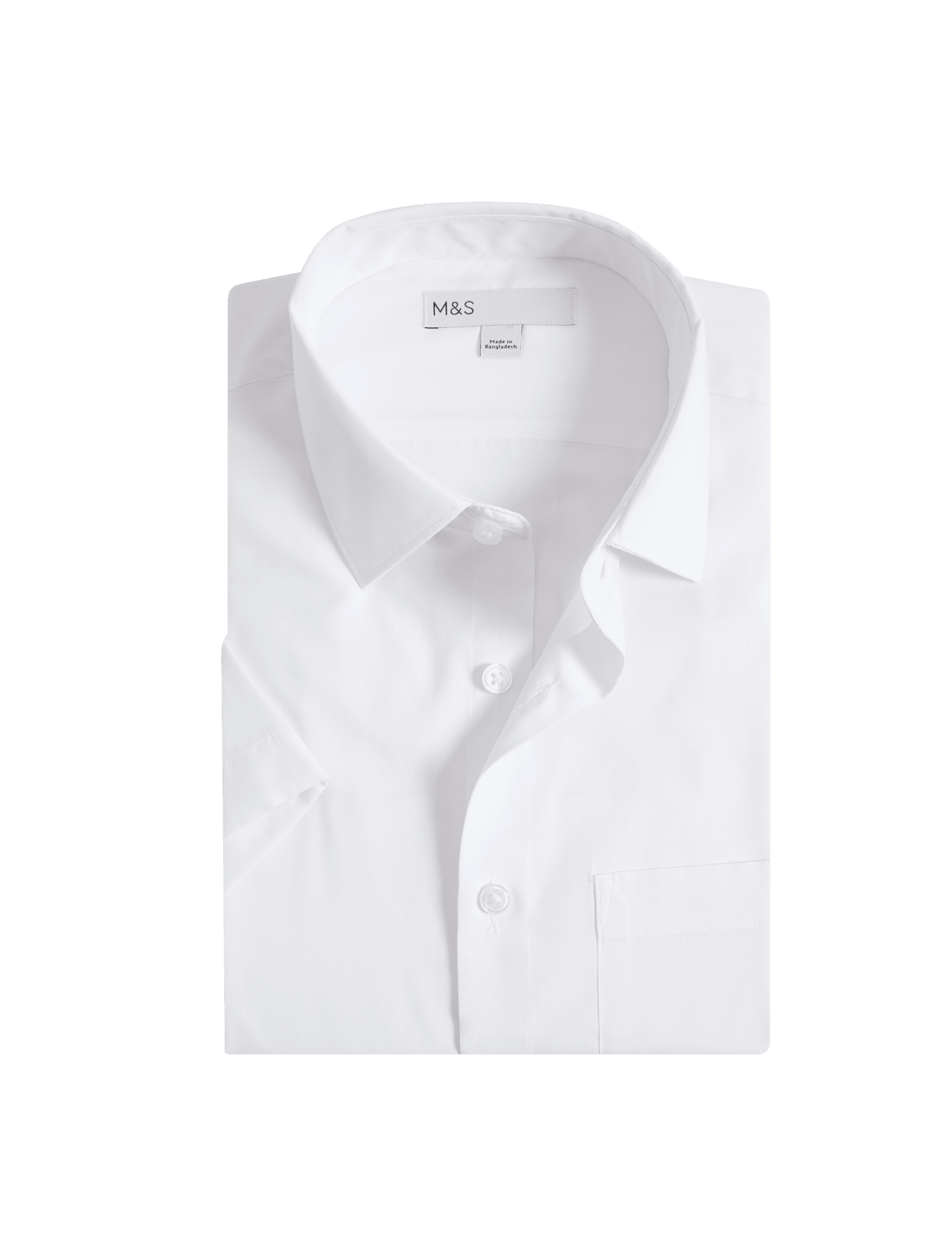 Regular Fit Cotton Blend Short Sleeve Shirt - image 3