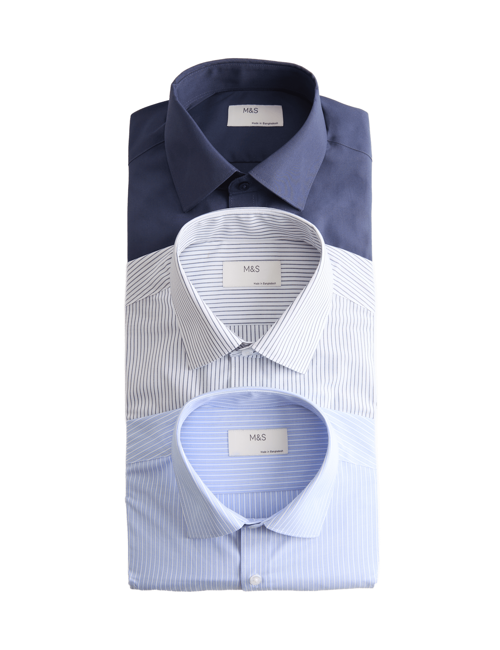 3 Pack Regular Fit Long Sleeve Shirts - image 3