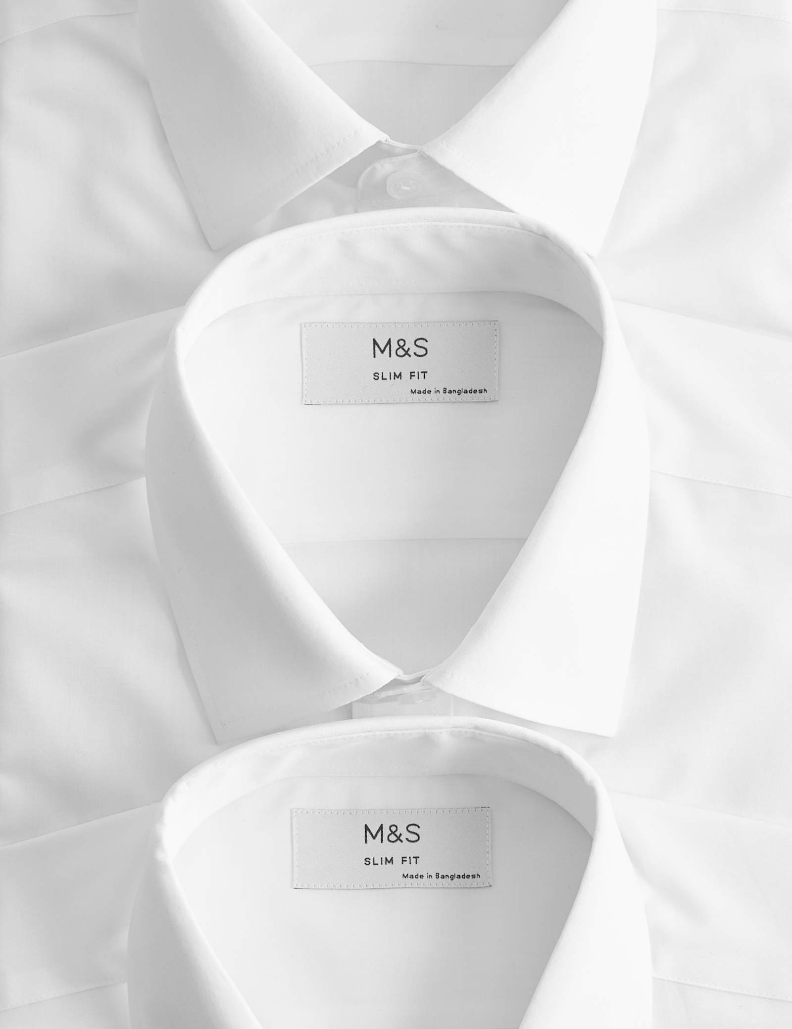 3 Pack Slim Fit Easy Iron Long Sleeve Shirts - image 4