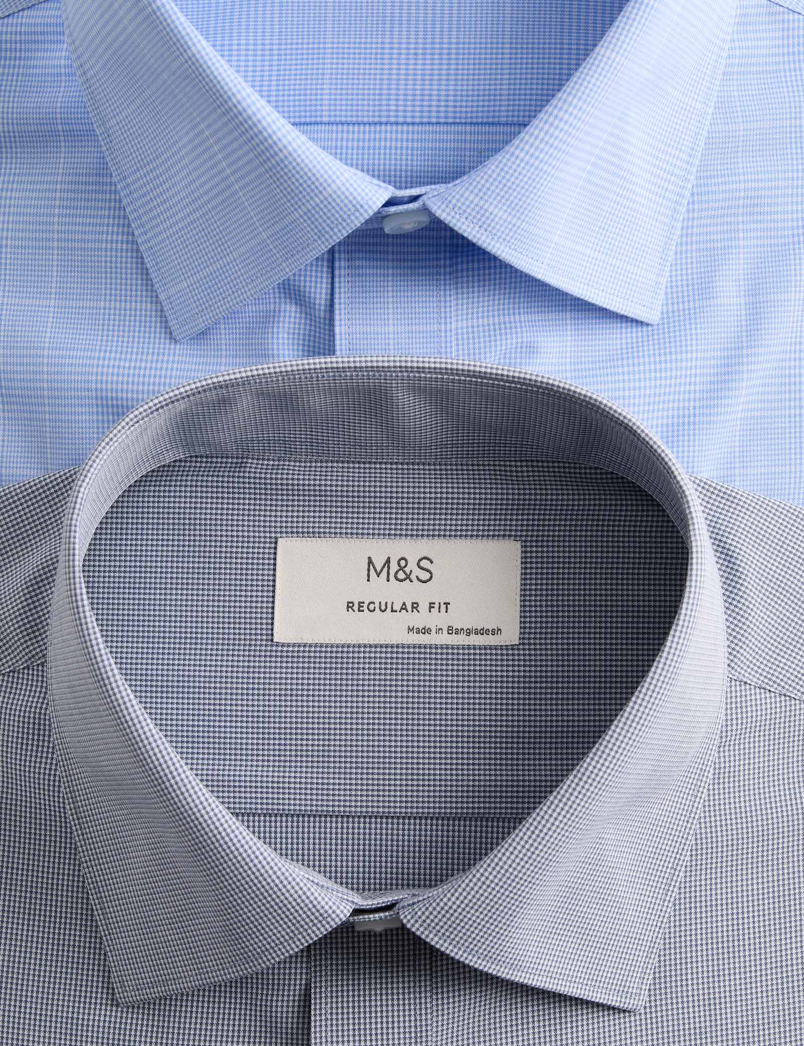 2 Pack Regular Fit Easy Iron Long Sleeve Shirts - image 4