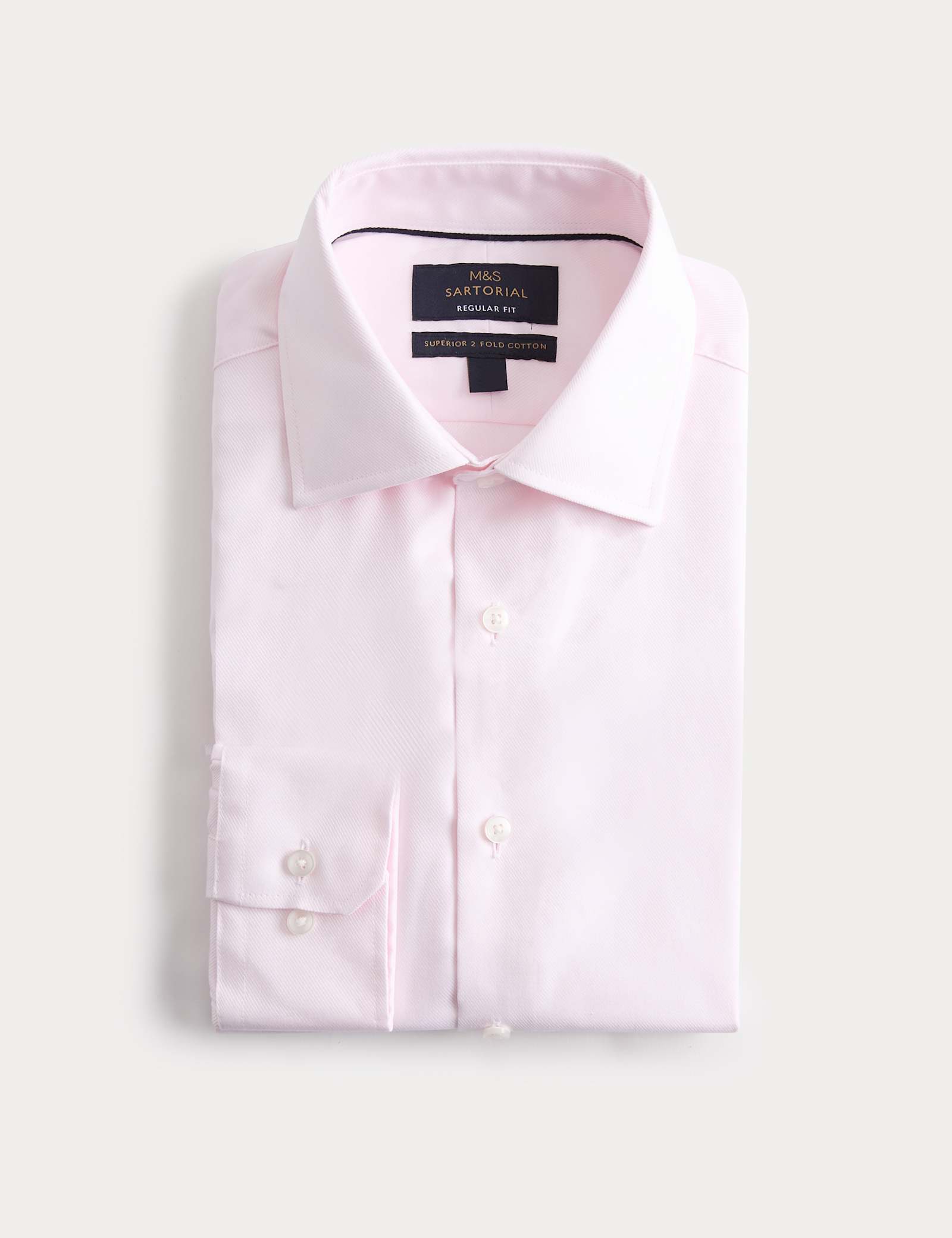 Regular Fit Luxury Cotton Twill Shirt - image 2