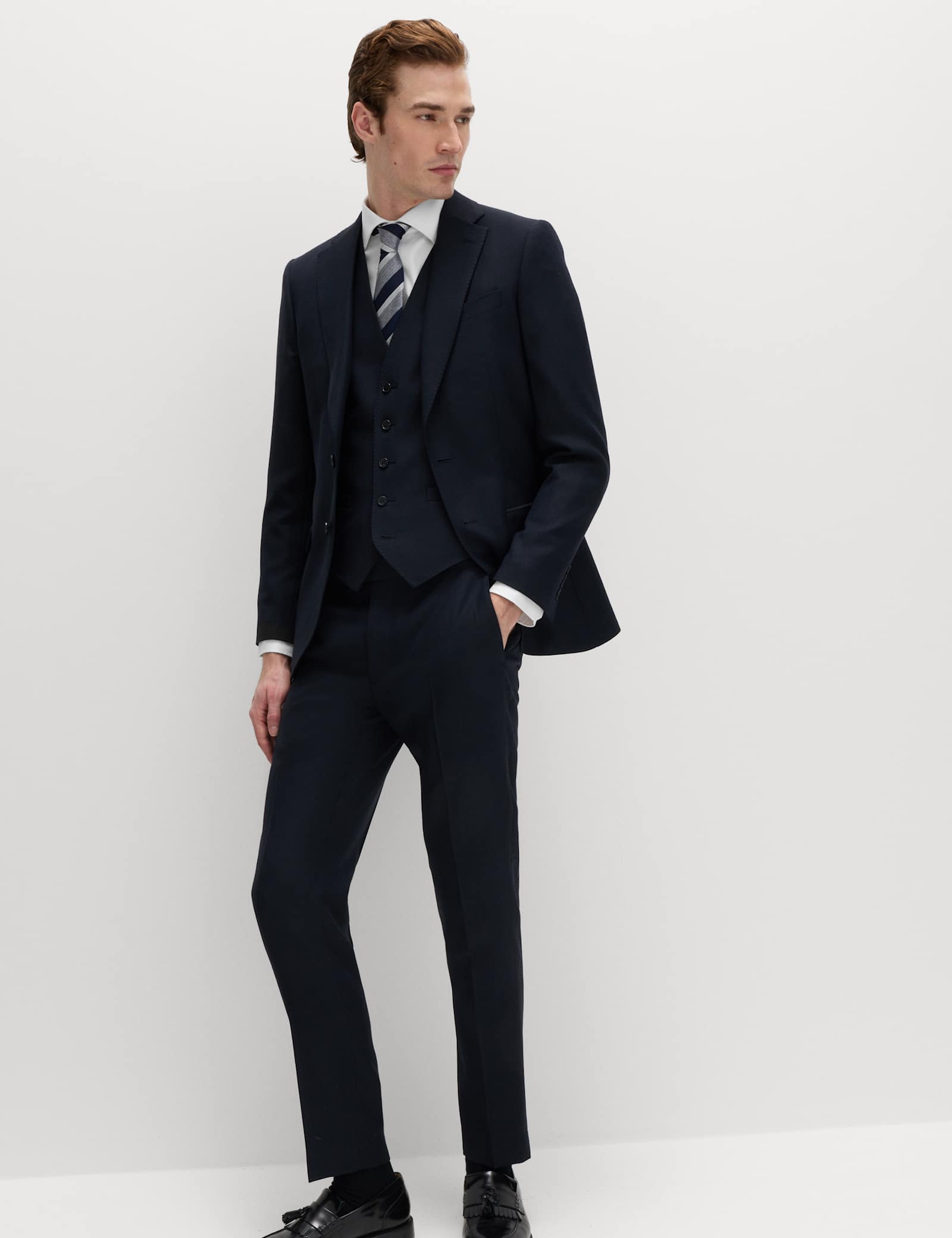 Slim Fit Easy Iron Pure Cotton Shirt - image 5