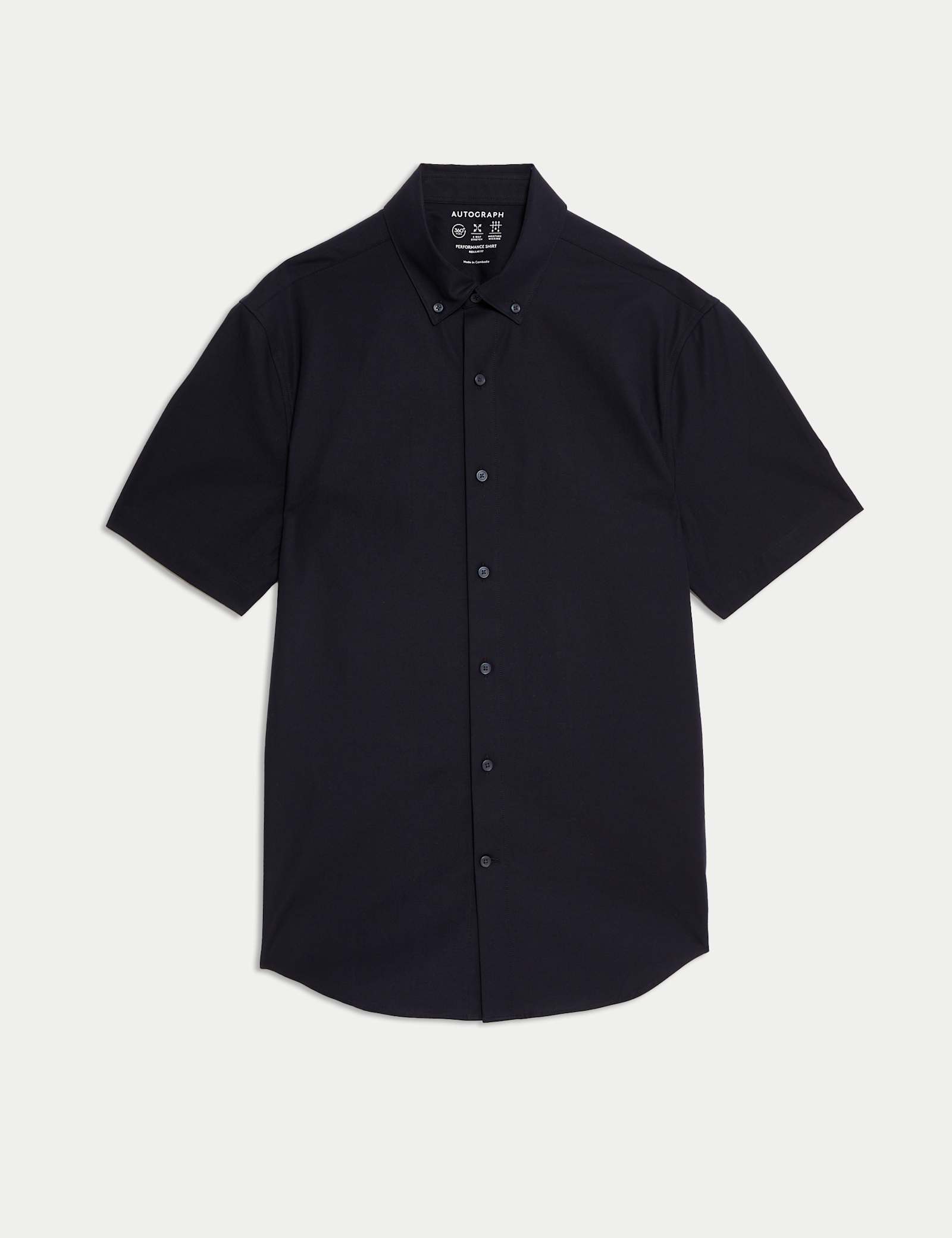 Regular Fit Cotton Stretch 360 Flex Shirt - image 2