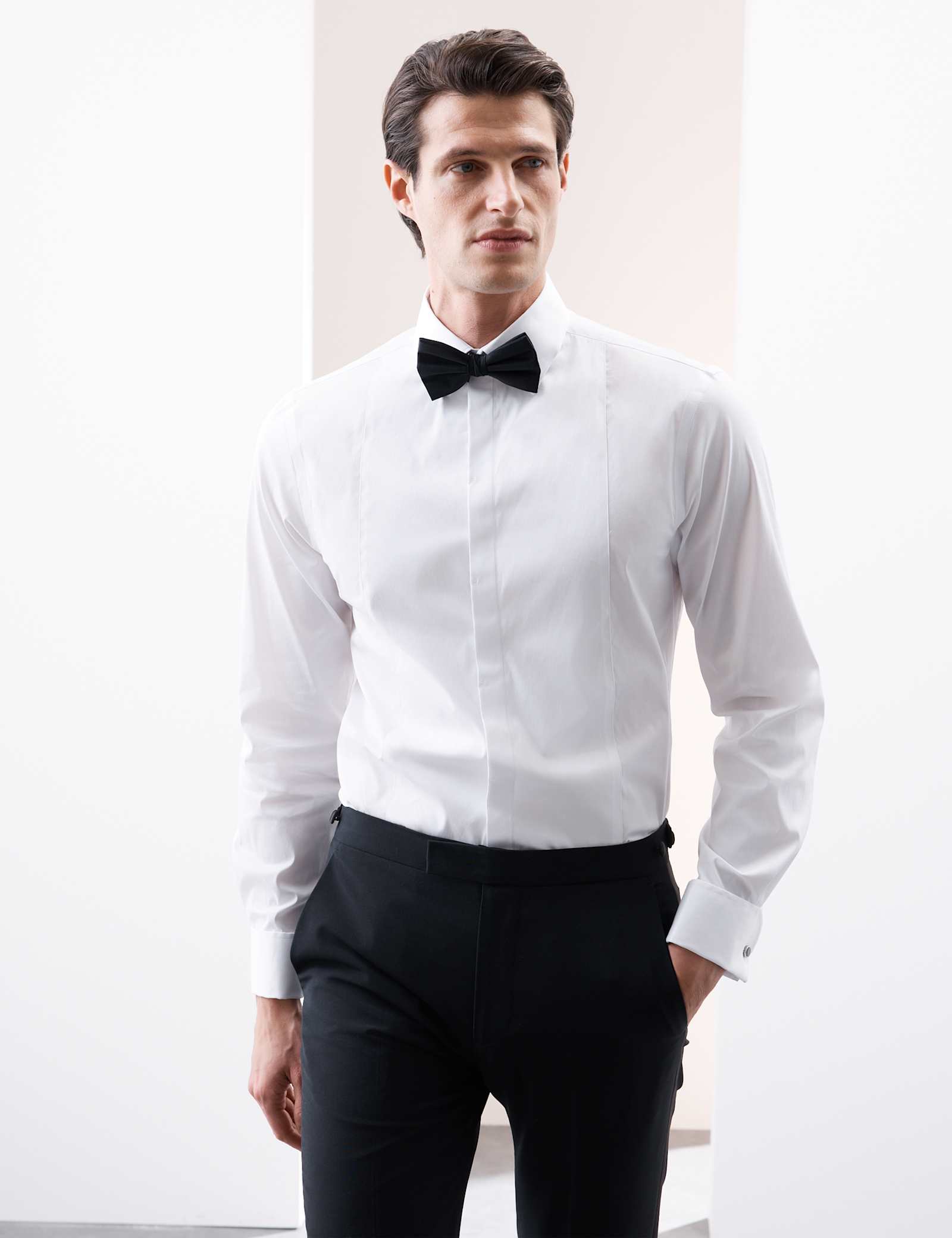 Tailored Fit Easy Iron Dress Shirt - image 5