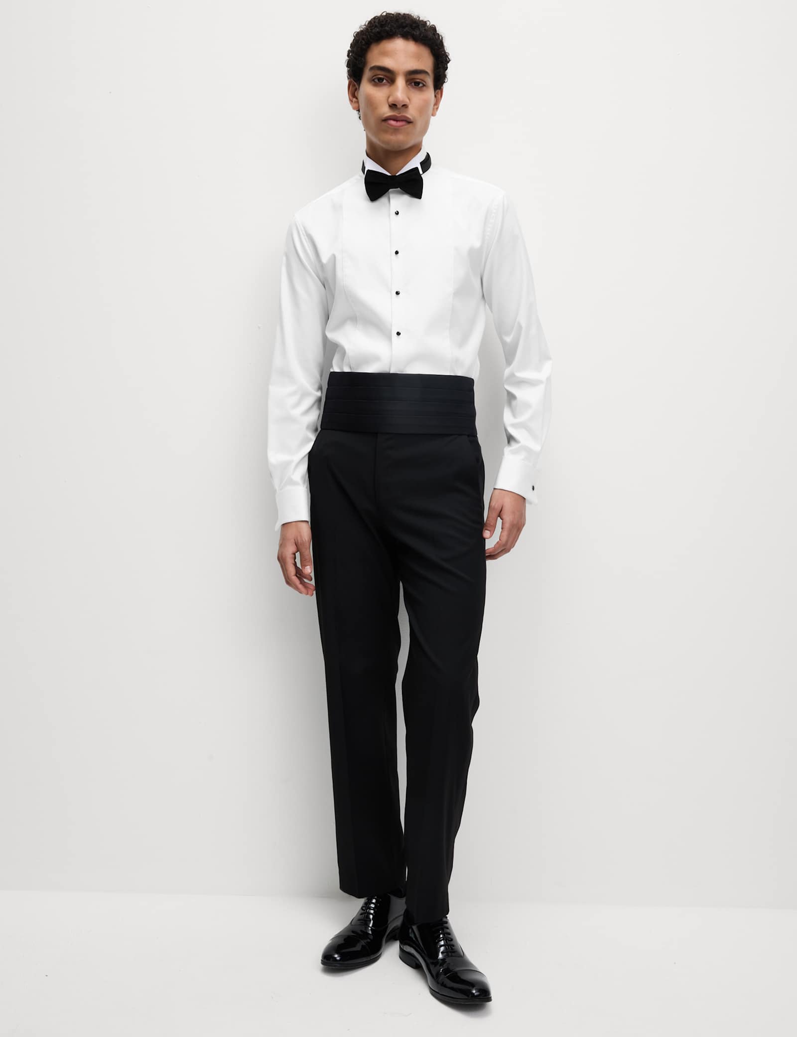Slim Fit Luxury Cotton Double Cuff Dress Shirt - image 5
