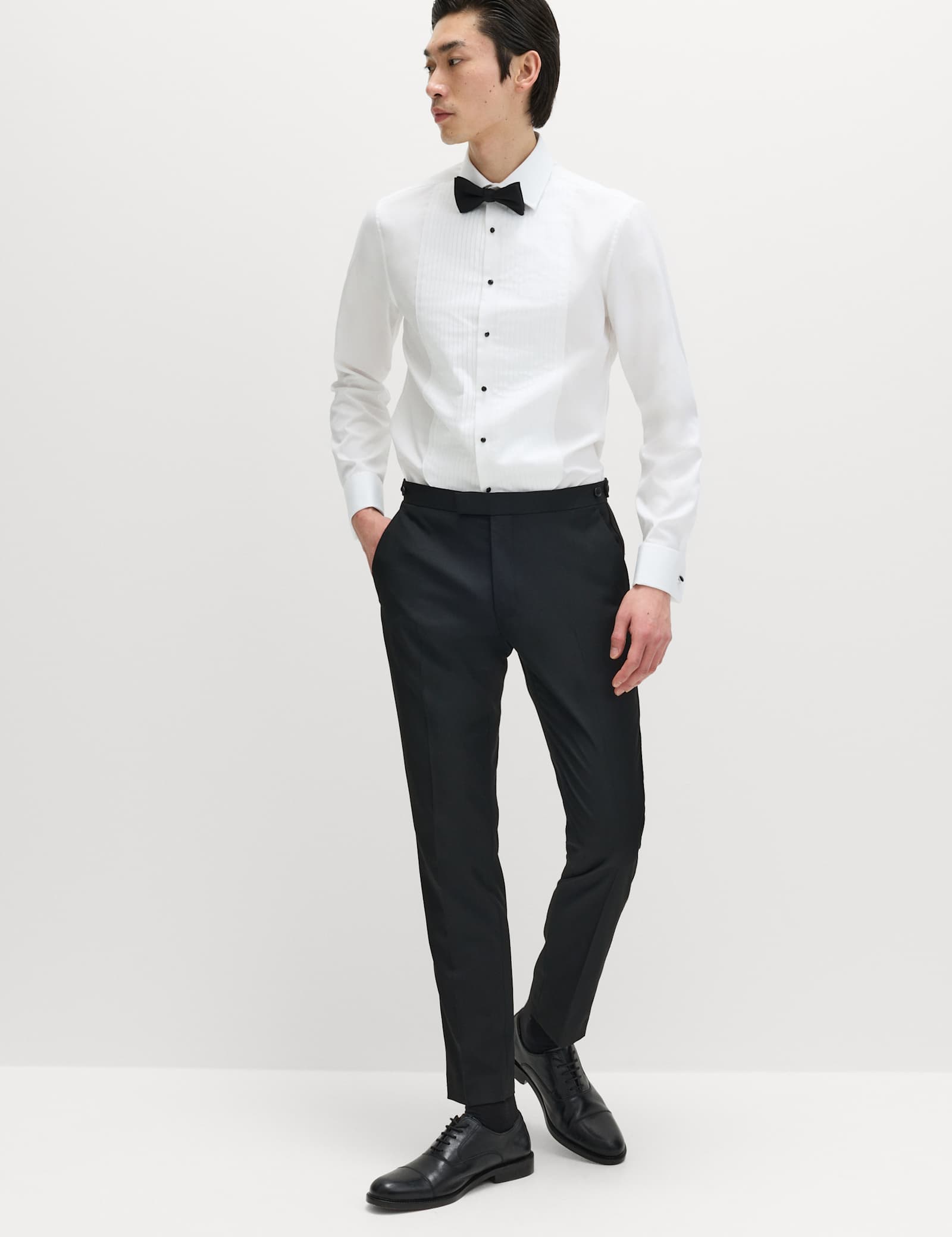 Extra Slim Fit Luxury Cotton Dress Shirt - image 3