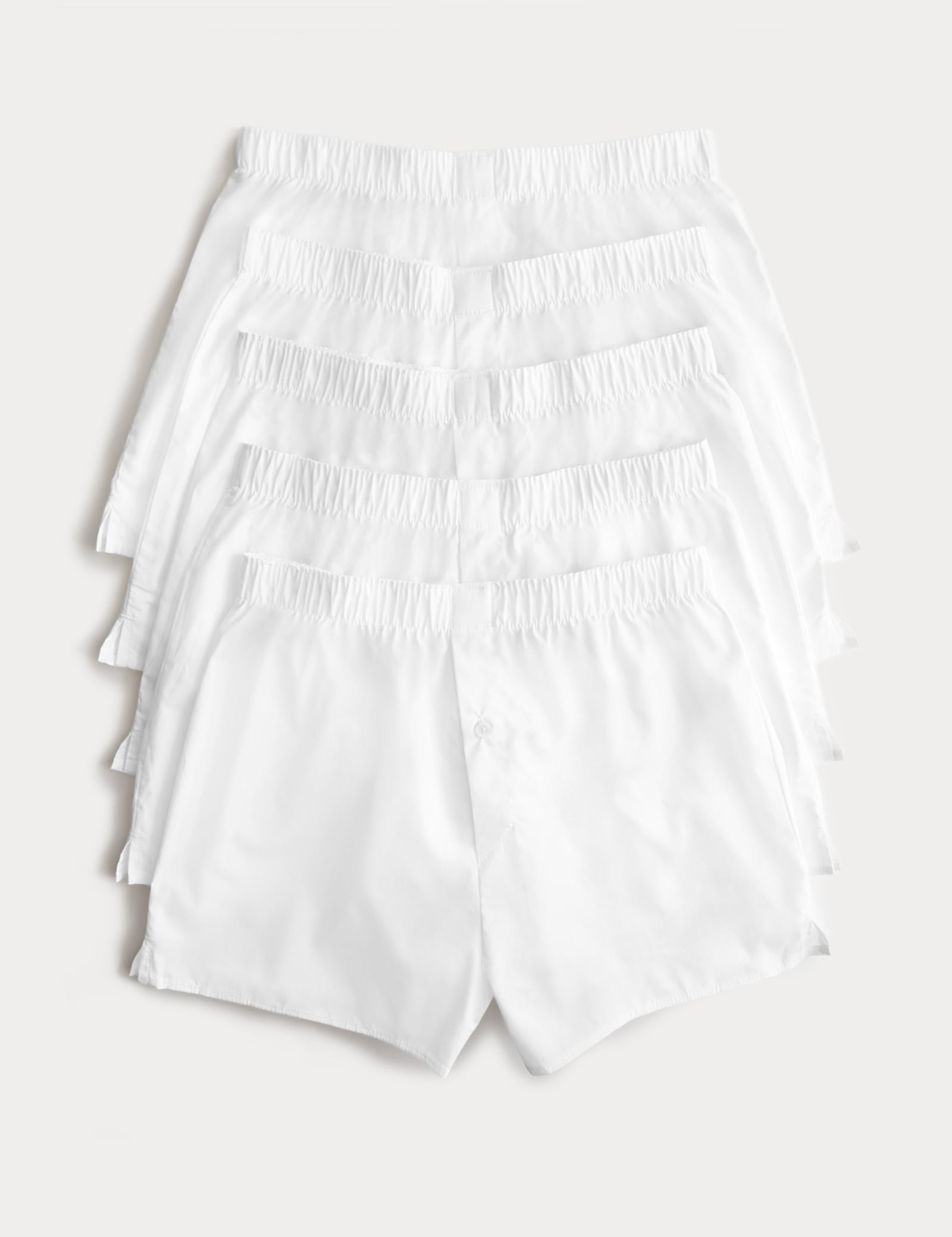 5 Pack Pure Cotton Woven Boxers - image 2
