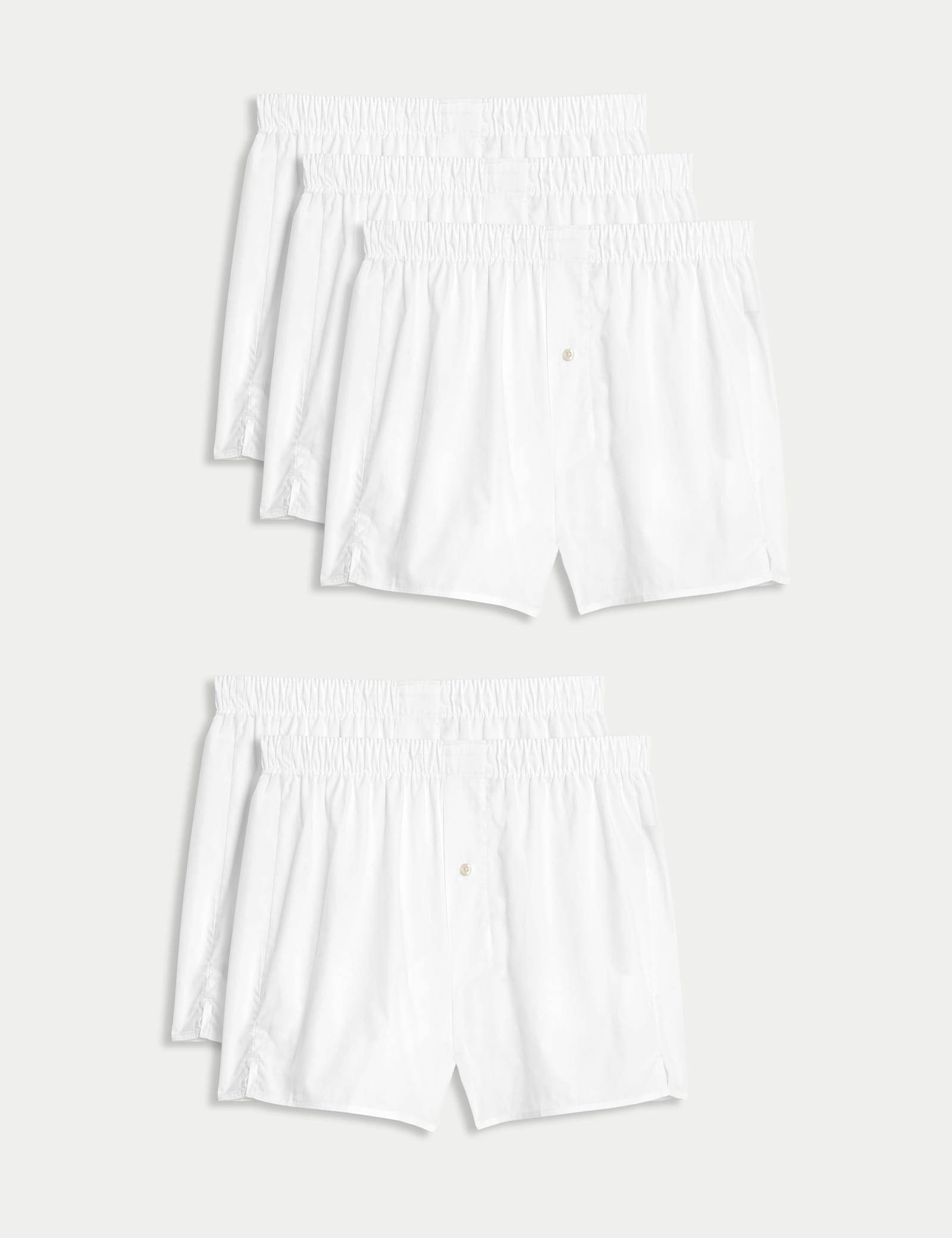5 Pack Pure Cotton Woven Boxers - image 1