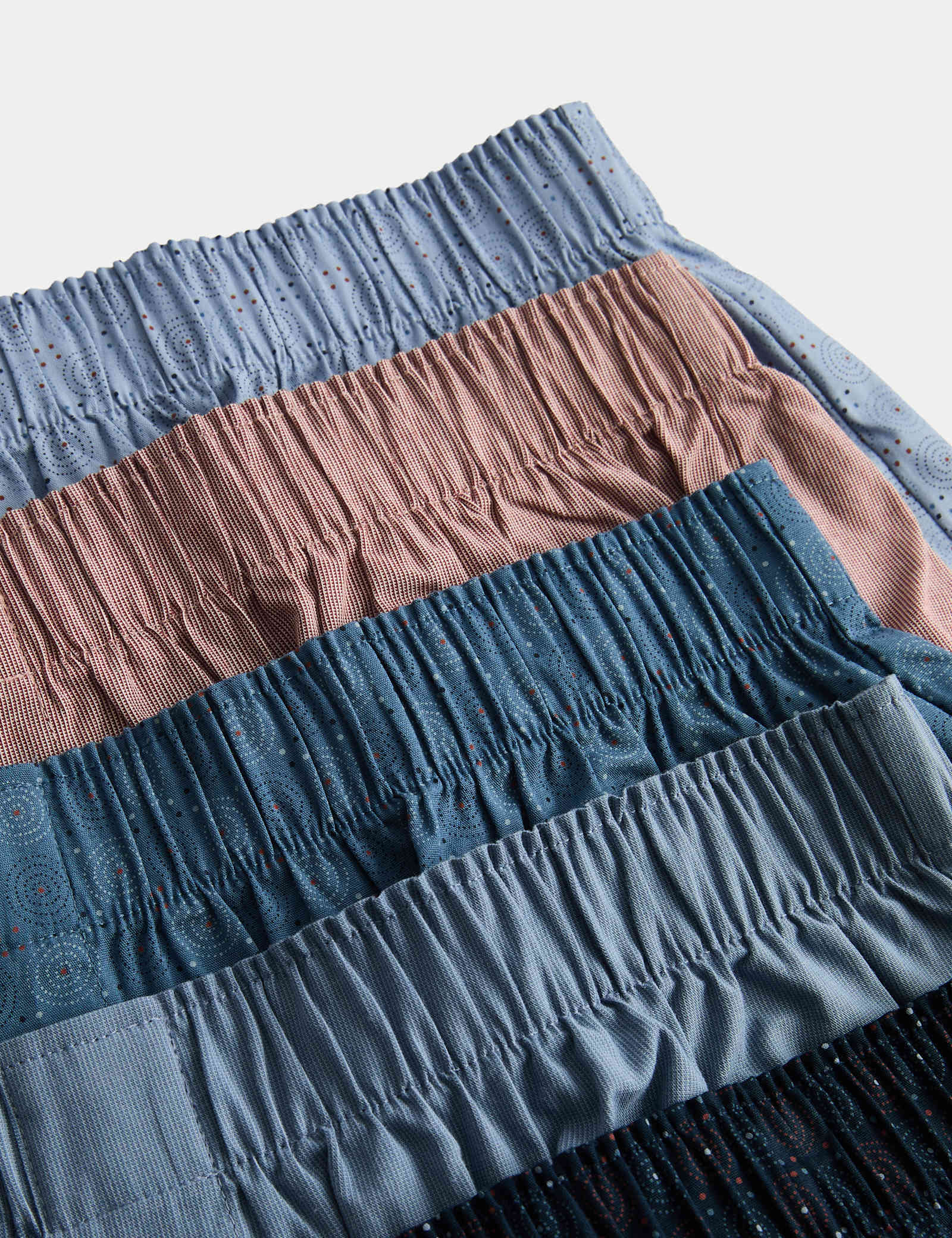 5 Pack Pure Cotton Foulard Woven Boxers - image 3