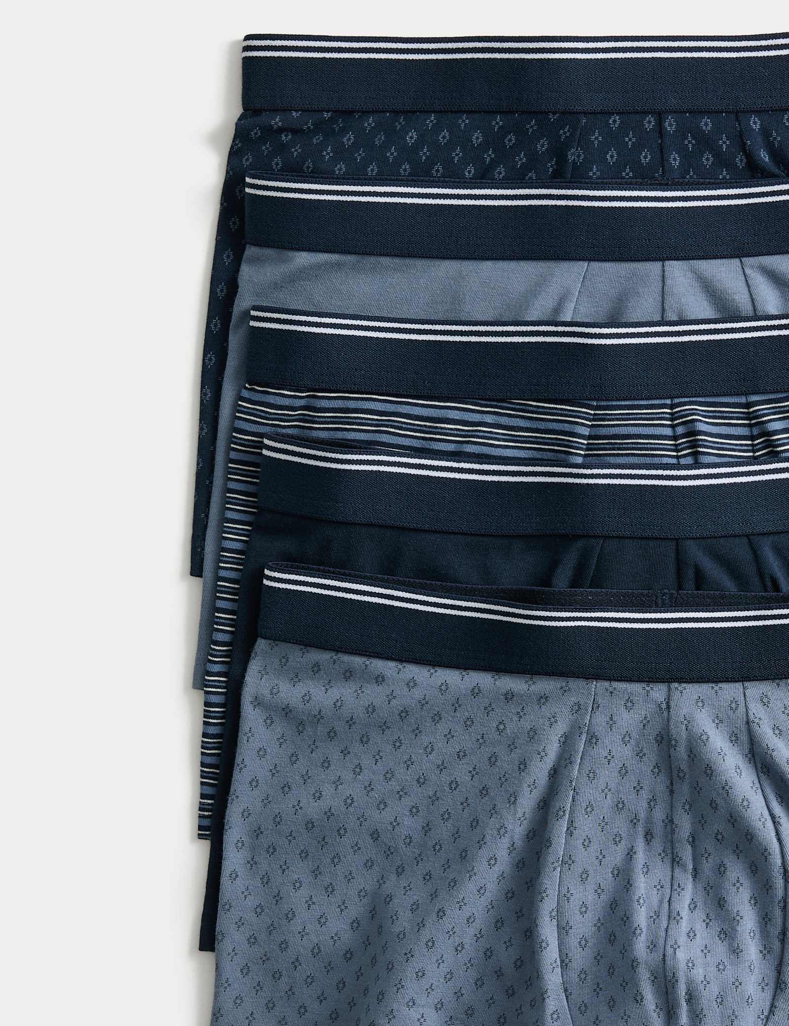 5 Pack Cotton Stretch Cool & Fresh Hipsters - image 3