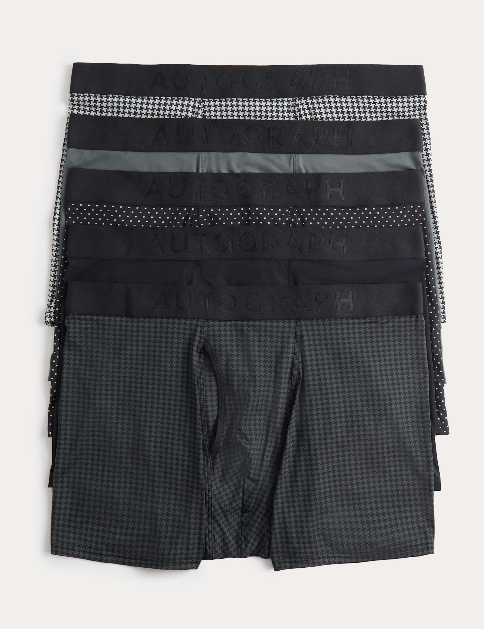 5 Pack Microskin Geometric Trunks - image 1