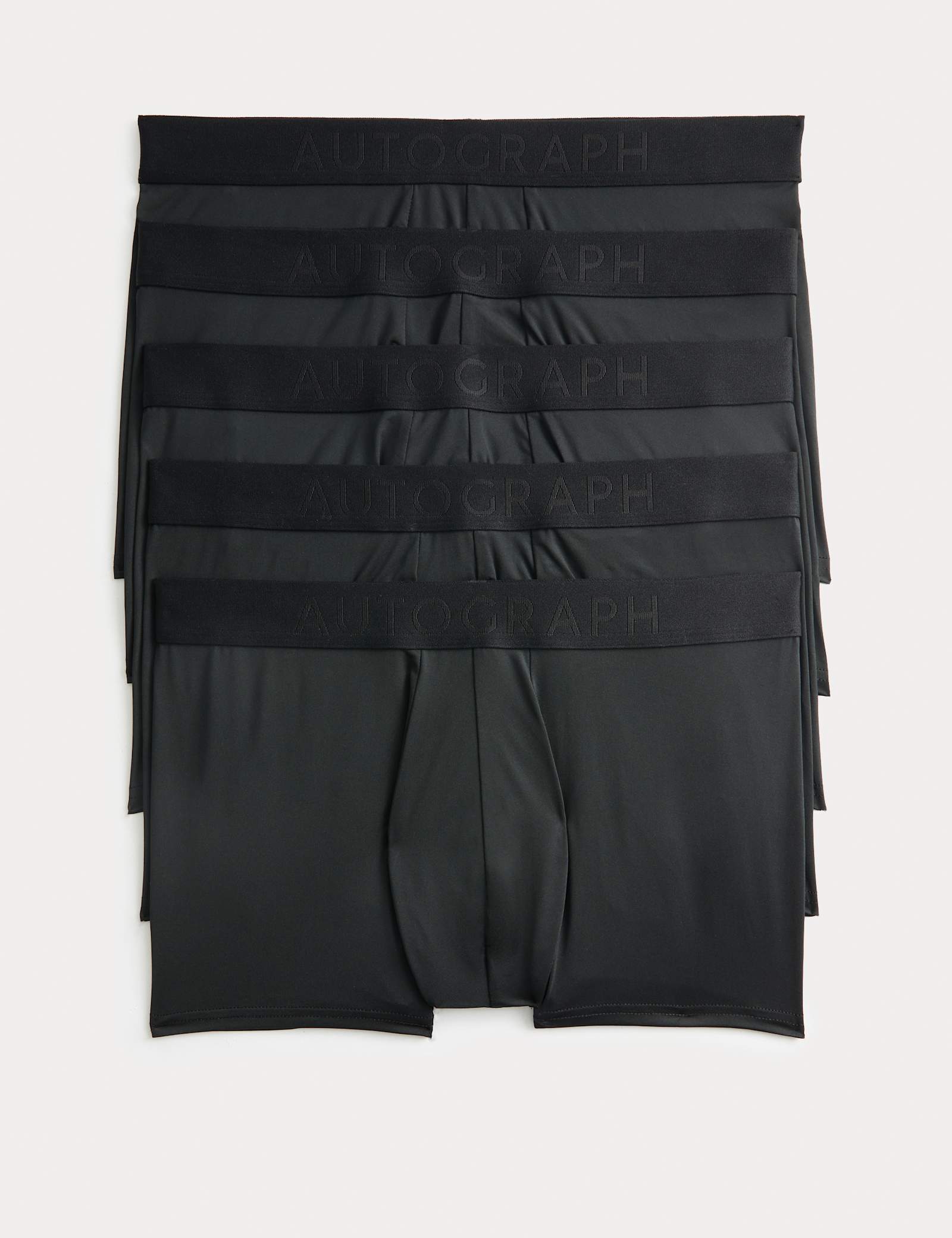 5 Pack Microskin Stretch Hipsters - image 1