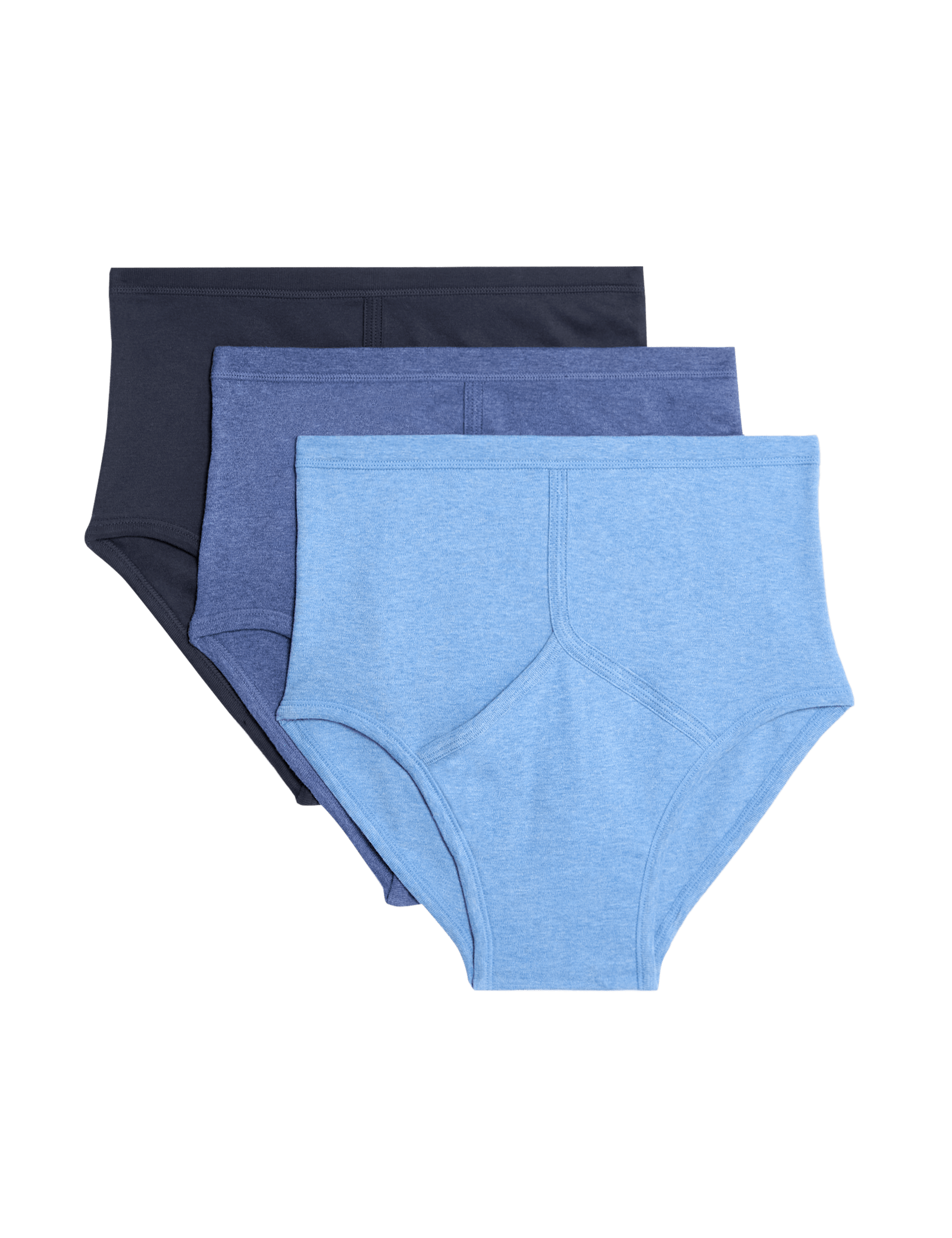 3 Pack Pure Cotton High Waist Briefs - image 2