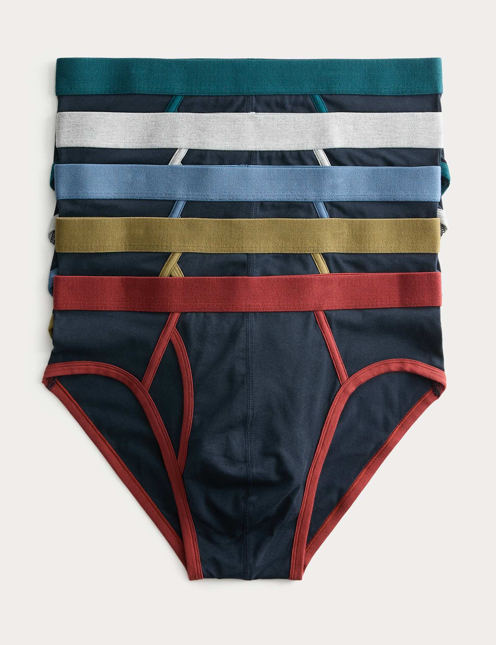 5 Pack Cotton Stretch Briefs - image 1